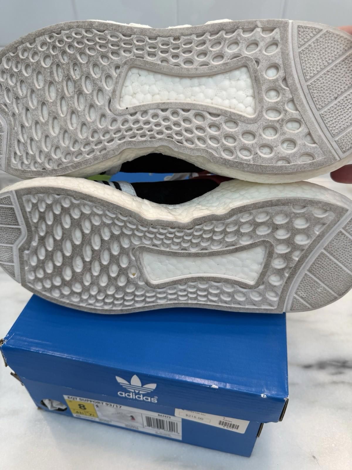 Adidas Adidas EQT Support 93/17 White Turbo Red Men's Size 8 BA7473 Size US 8 / EU 41 - 4 Thumbnail