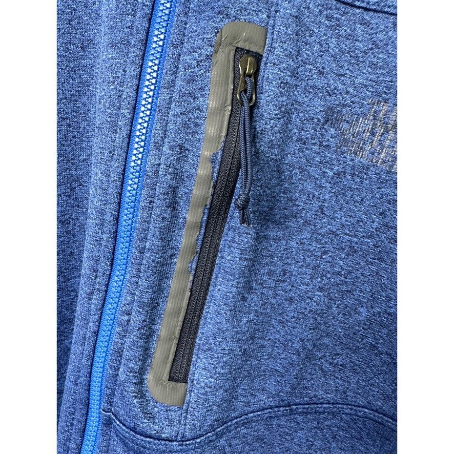 The North Face The North Face 1/2 Zip Blue Long Sleeve Pullover Shirt Sz M Size US M / EU 48-50 / 2 - 4 Thumbnail