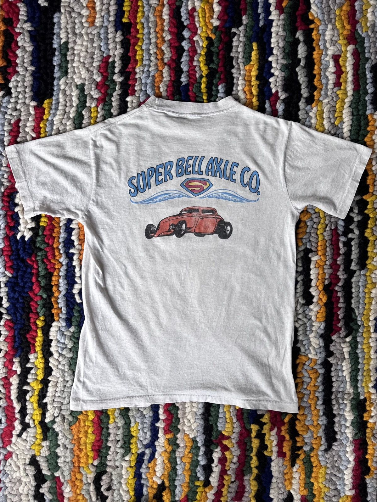 Vintage 1960s Car Racing Tee Shirt Size US M / EU 48-50 / 2 - 4 Thumbnail