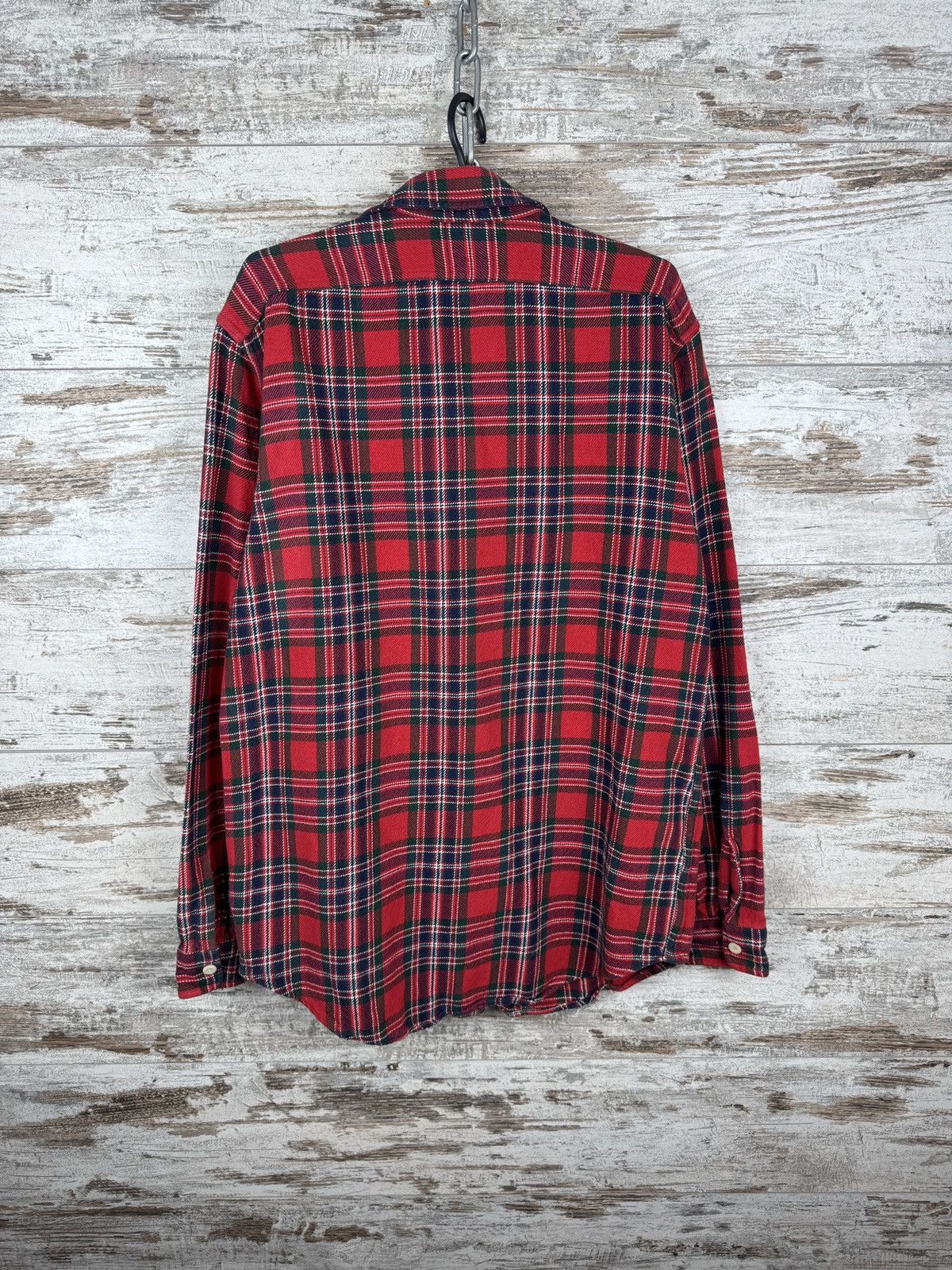 Polo Ralph Lauren Mens Vintage distressed Polo Ralph Lauren flannel shirts Size US M / EU 48-50 / 2 - 12 Thumbnail