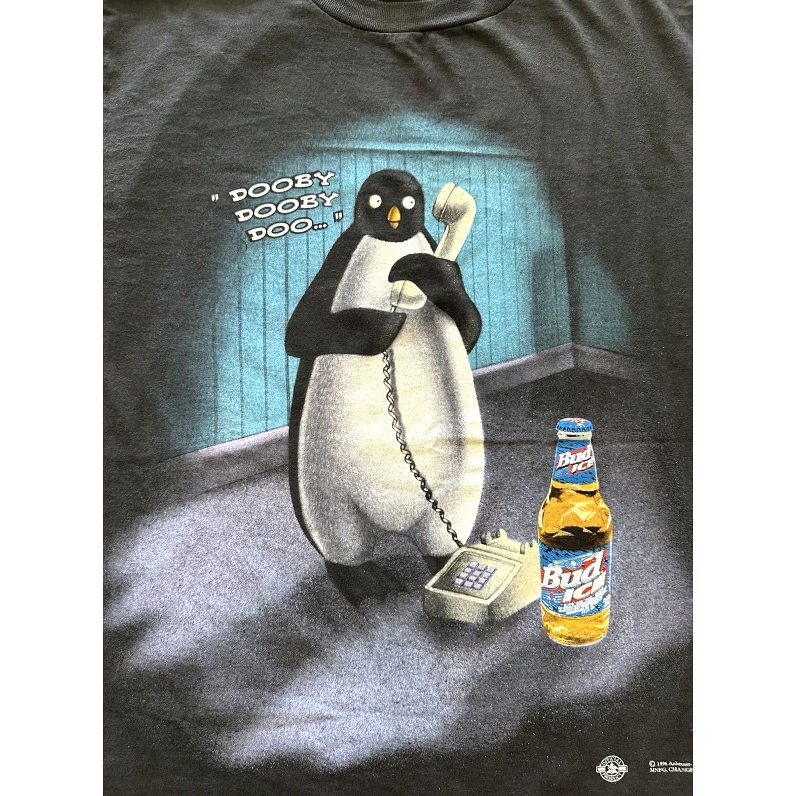 Changes VINTAGE Changes Shirt Mens XL Black Dooby Dooby Doo Beer Promo 90s Crew Neck Short Sleeve Graphic Print Cotton Mens T-Shirt Size US XL / EU 56 / 4 - 3 Thumbnail