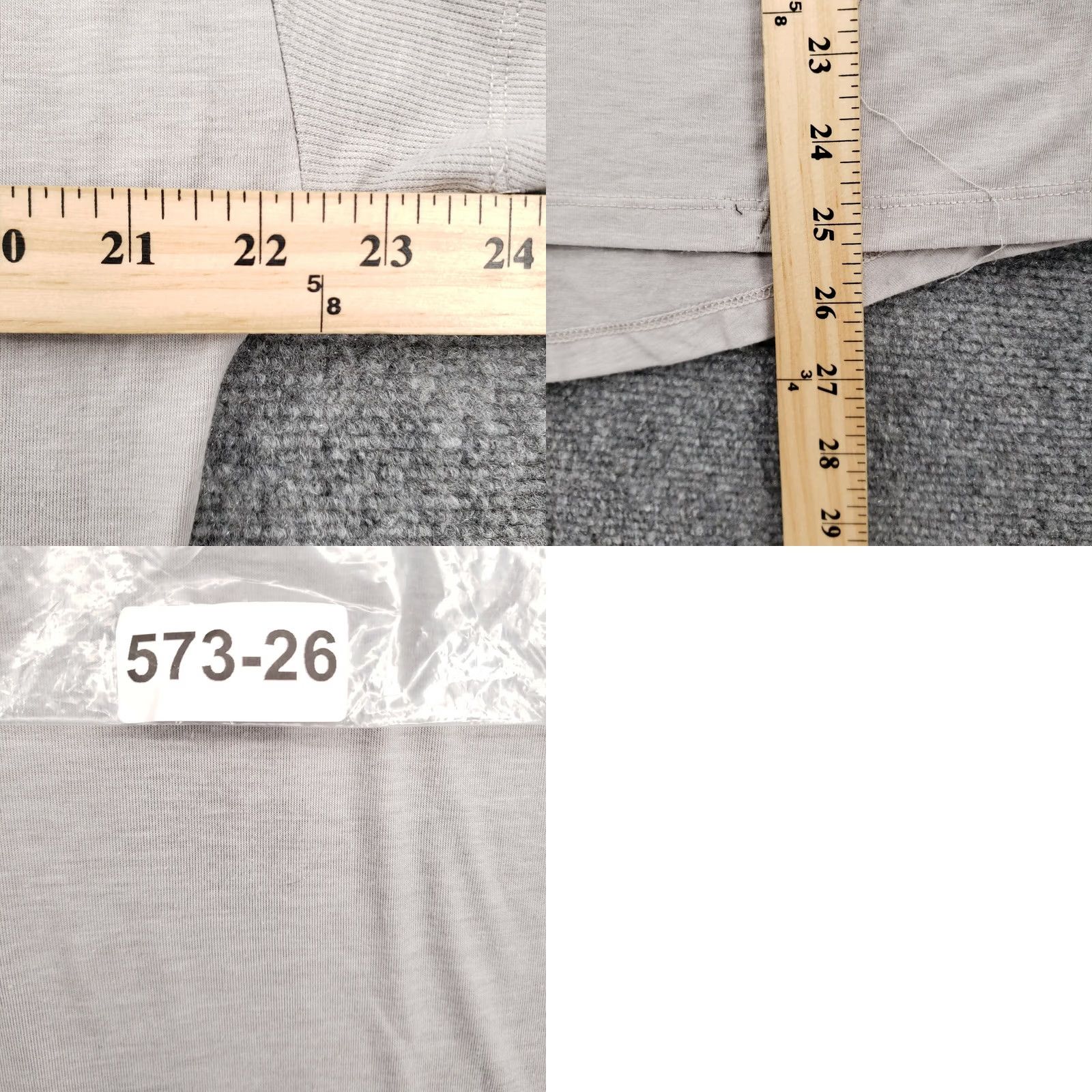 Champion Champion T Shirt Womens M Medium Gray Scoop Neck Short Sleeves Polyester Logo Size M / US 6-8 / IT 42-44 - 8 Thumbnail