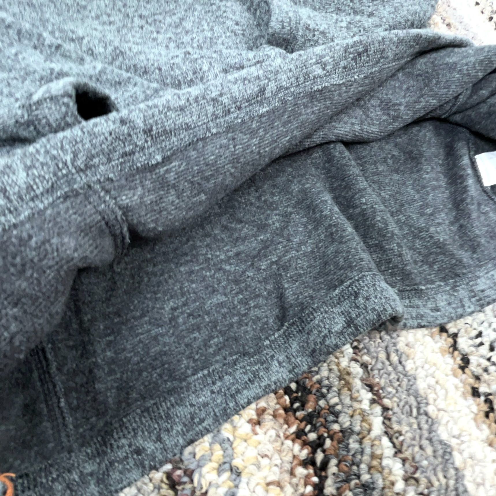 Vintage Woolrich Sweater Men 2XL Gray Pullover Knit Fleece Long Sleeve Mock Neck Casual Outdoor Golf Modern Classic American Woolrich Sweatshirt Size US XXL / EU 58 / 5 - 7 Thumbnail