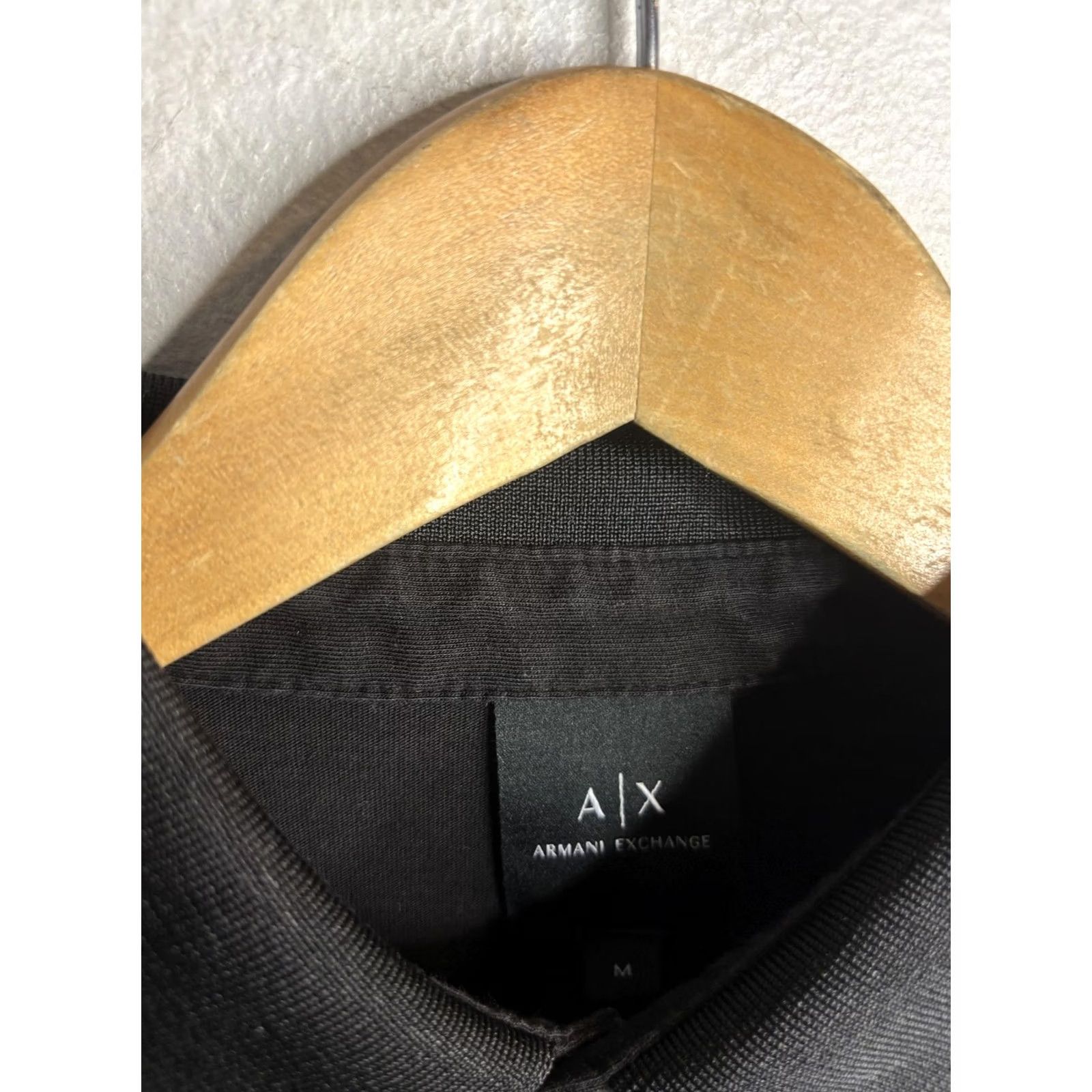 Armani Exchange Armani Exchange Polo Shirt Mens M Black Logo Patch Short Sleeve Casual Size US M / EU 48-50 / 2 - 3 Thumbnail