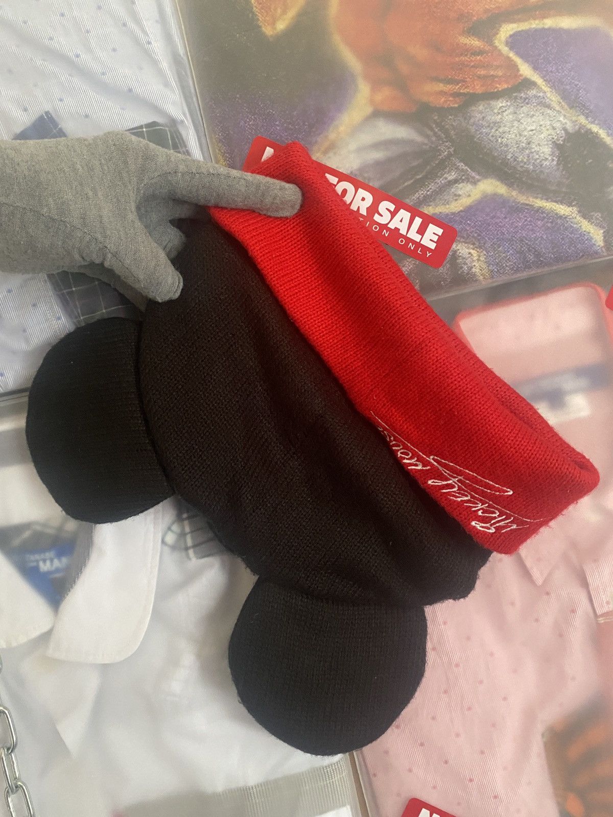 Disney Mouse Ear Beanie Like Comme Des Garcons Beanie Size ONE SIZE - 2 Thumbnail