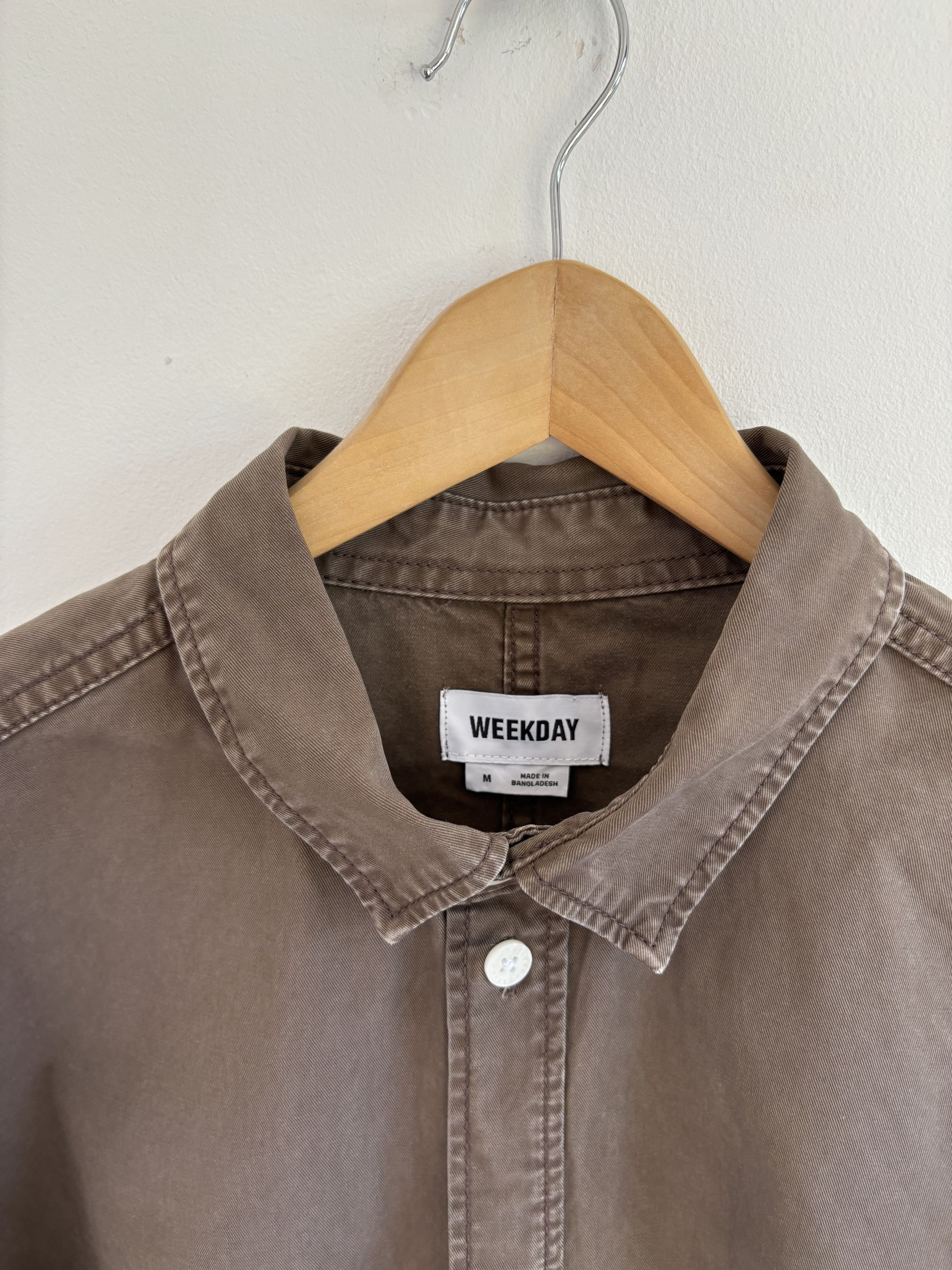 Weekday Weekday Carlo Sunbleached Shirt Size US M / EU 48-50 / 2 - 4 Thumbnail