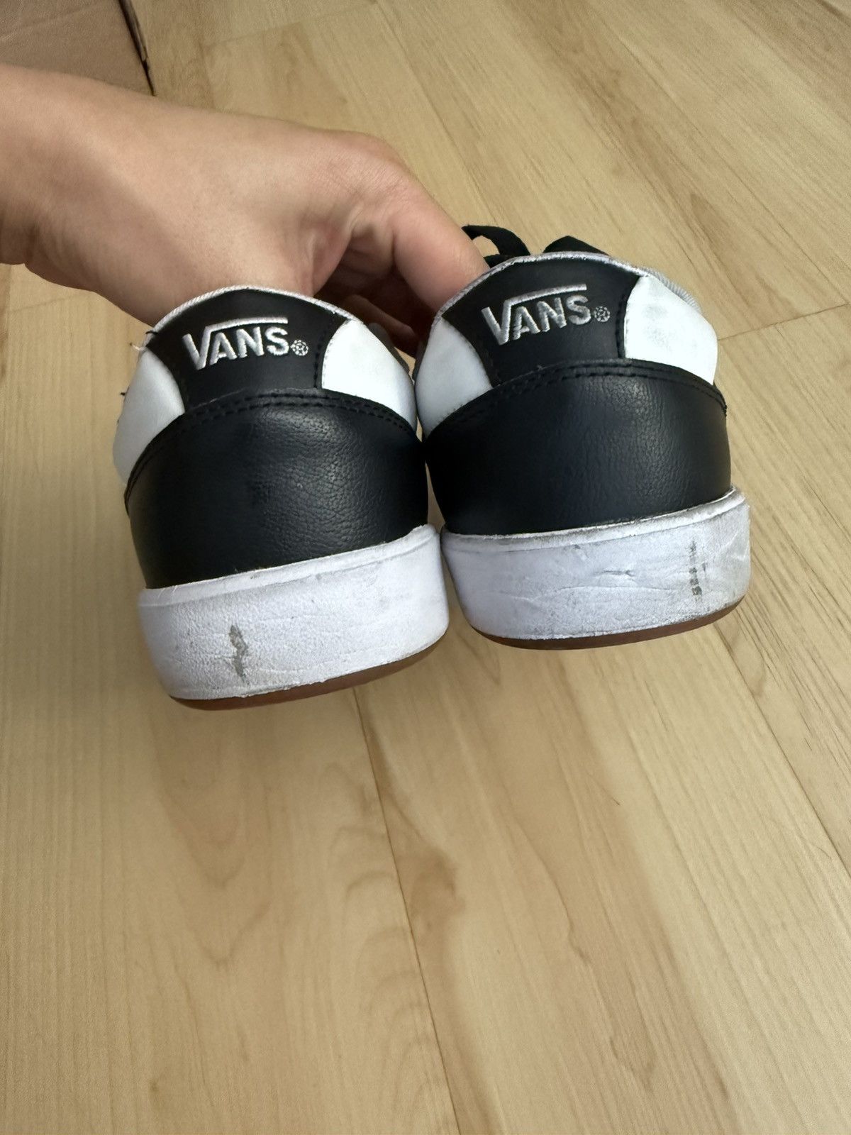 Vans Vans Lowland Comfycush Black White Shoes Size US 9 / EU 42 - 3 Thumbnail