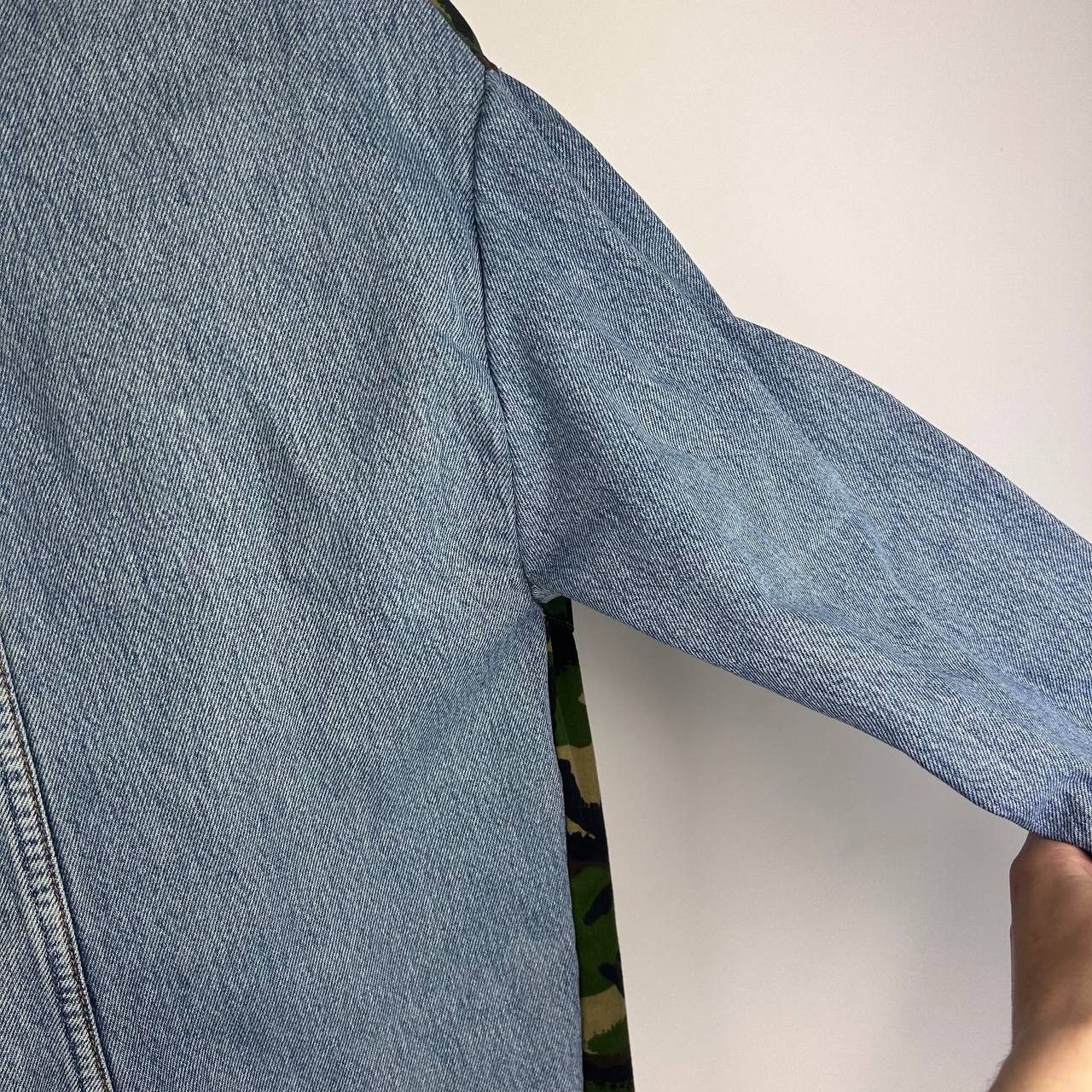 Levi's Custom patched Levis Blue Demin Jacket Size US M / EU 48-50 / 2 - 8 Thumbnail