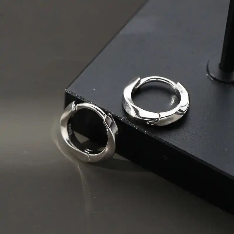 Jewelry × Vintage 1pair New Fashion Round Earrings Size ONE SIZE - 1 Thumbnail