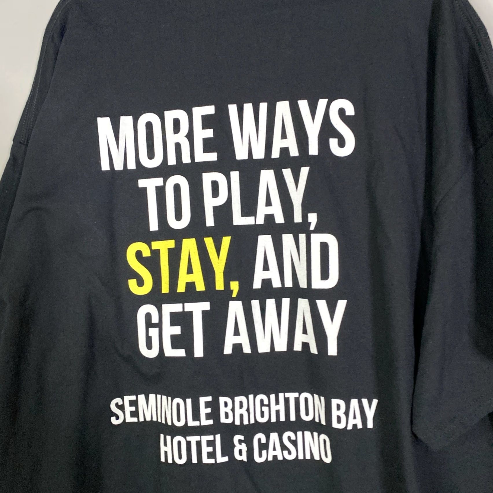 Hard Rock Cafe Hard Rock T Shirt Florida Black 3XL Mens 28x33 Seminole Brighton Bay Casino Short Sleeve Vintage/Adult Black 3XL Mens Size US XXL / EU 58 / 5 - 6 Thumbnail