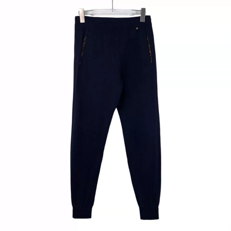 Louis Vuitton Louis Vuitton size xs Navy cashmere leggings slacks pants Size US 28 / EU 44 - 1 Thumbnail