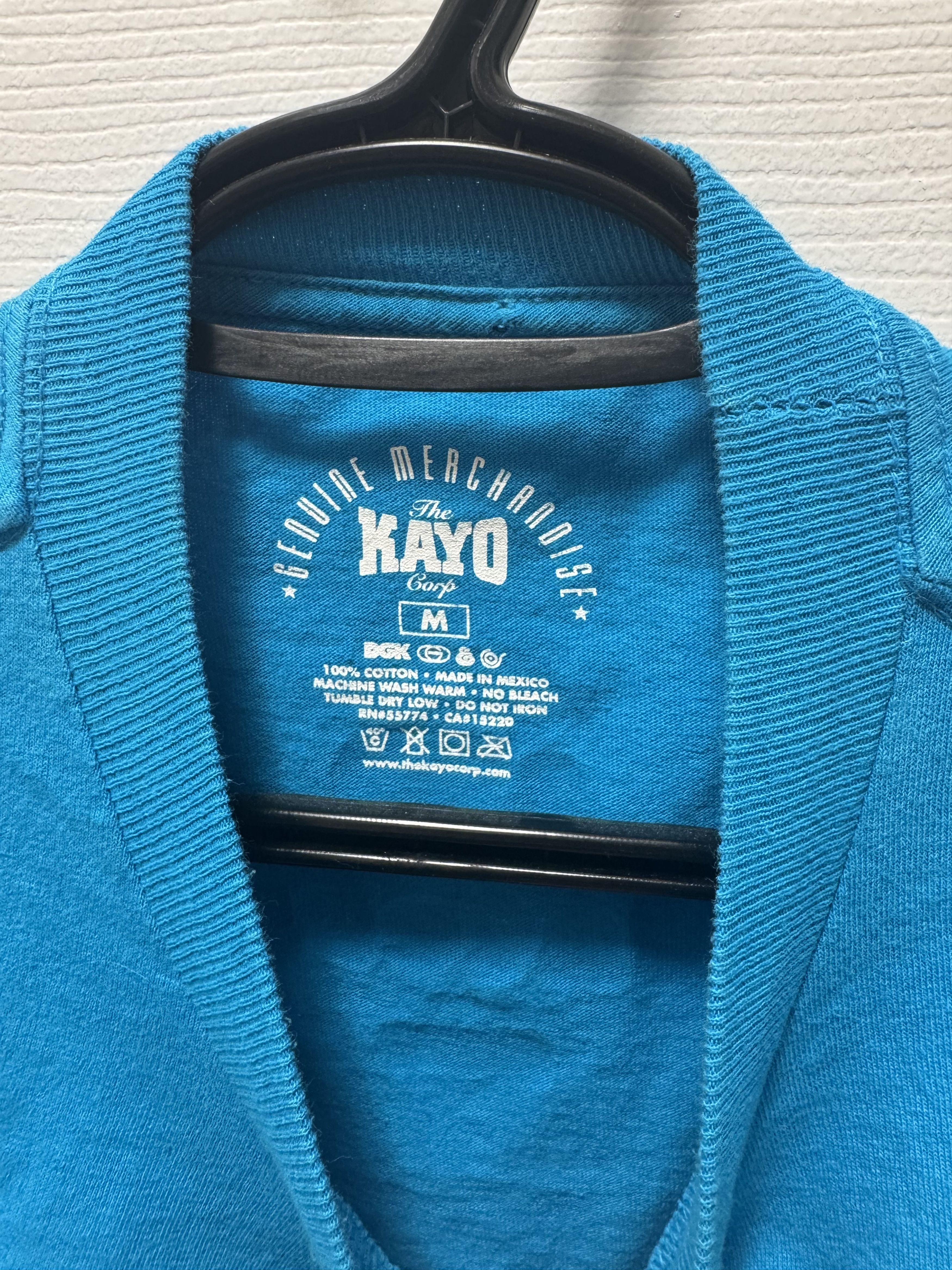 Actual Hate DKG I love Haters Kayo Vintage Skater Skateboard Shirt Blue Size US M / EU 48-50 / 2 - 4 Thumbnail