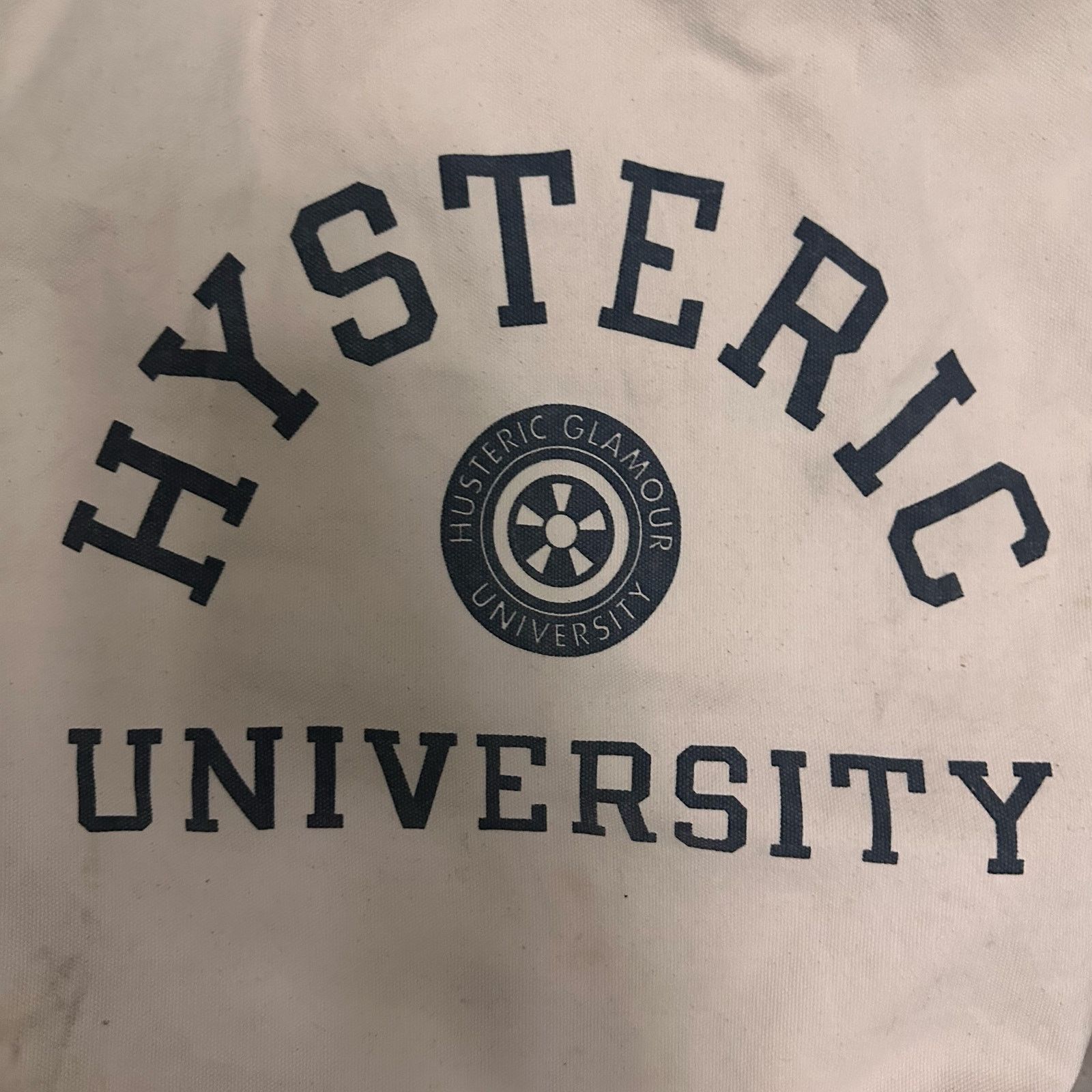 Hysteric Glamour Hysteric Glamour University Graphic Spell out Tote Bag Size ONE SIZE - 2 Thumbnail