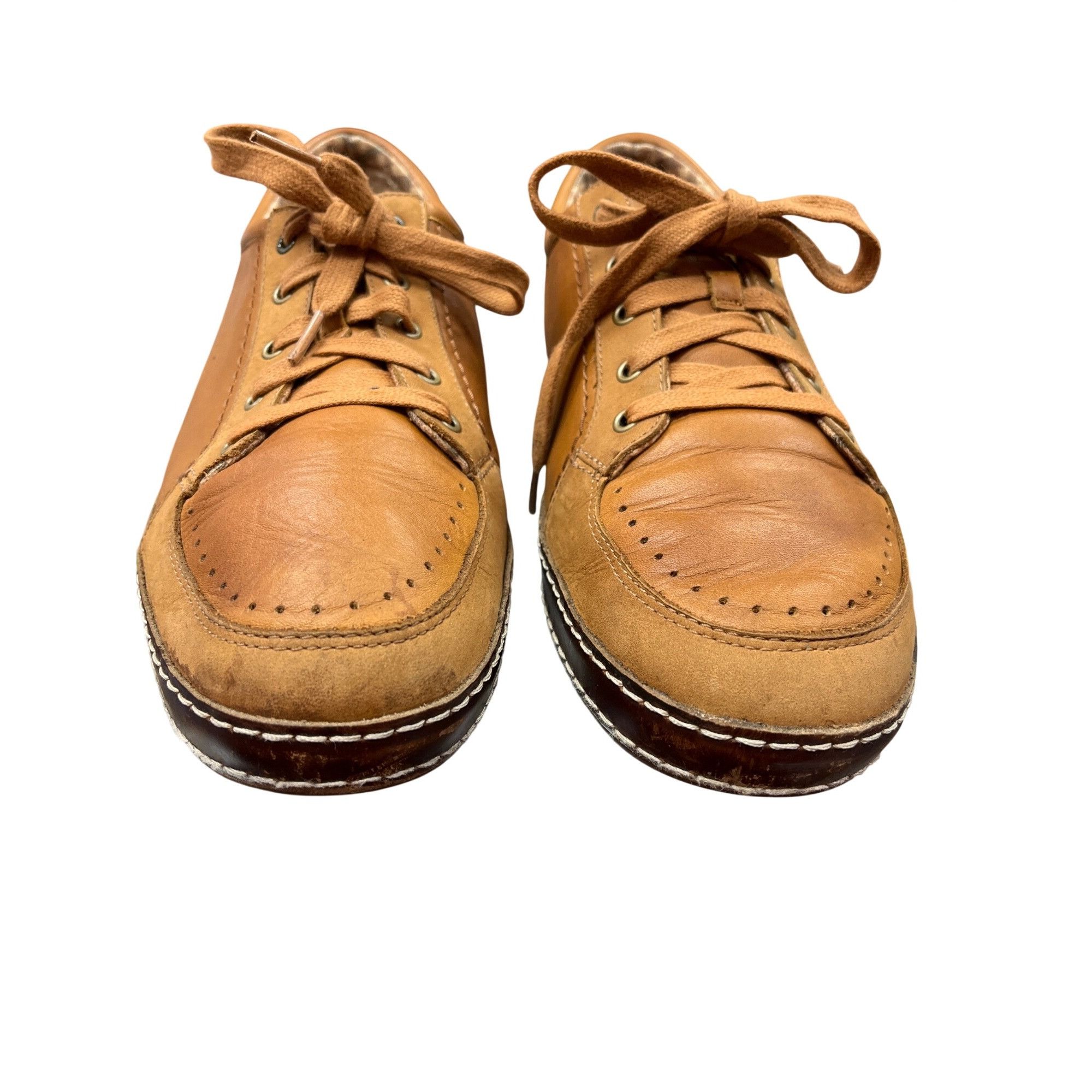 Ugg UGG Australia mens brown leather oxford sneaker hybrid shoes Size US 11 / EU 44 - 12 Thumbnail