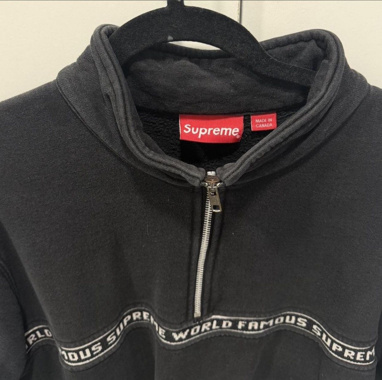 Streetwear × Supreme Supreme world famous jacquard track jacket