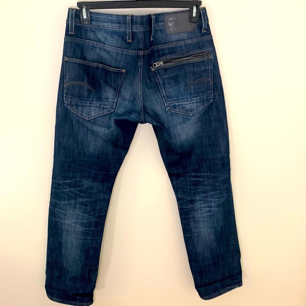 Designer G-Star RAW - Attacc Straight leg Jeans -32W30L-99% Ctn 1% El Size US 32 / EU 48 - 4 Thumbnail