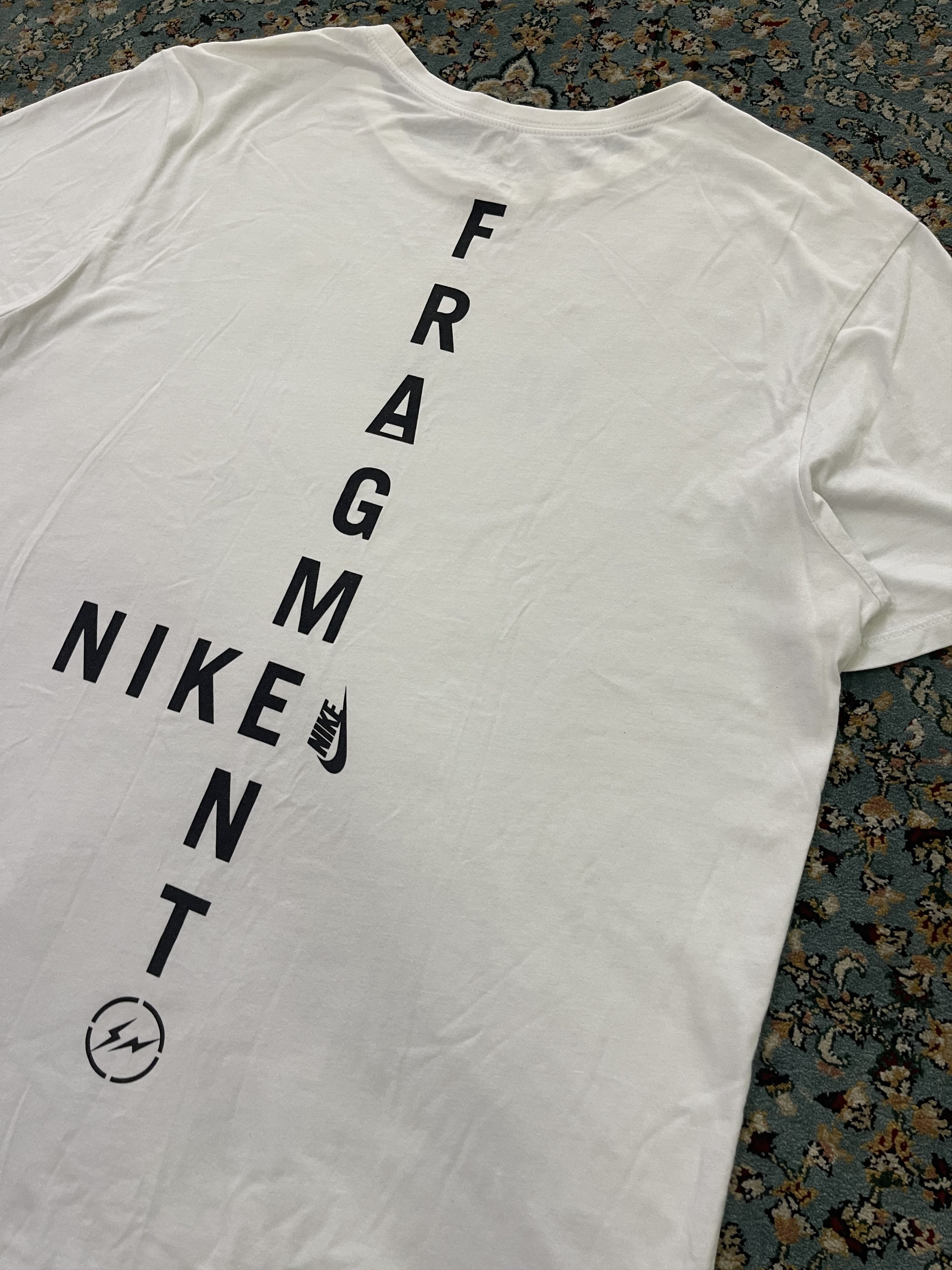 Fragment Design × Nike NikeLab MA5 Duo-Branding Interwoven Print Tee Size US XL / EU 56 / 4 - 1 Thumbnail