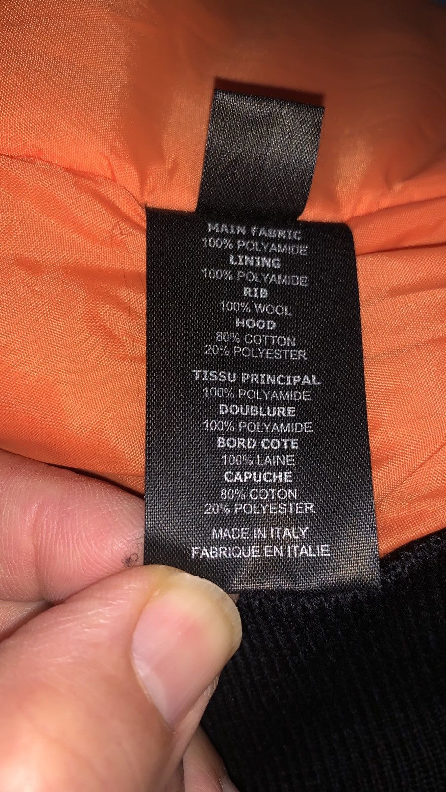 Vetements Vetements pour homme Total Fucking Darkness oversize MA-1 Size US XS / EU 42 / 0 - 17 Thumbnail