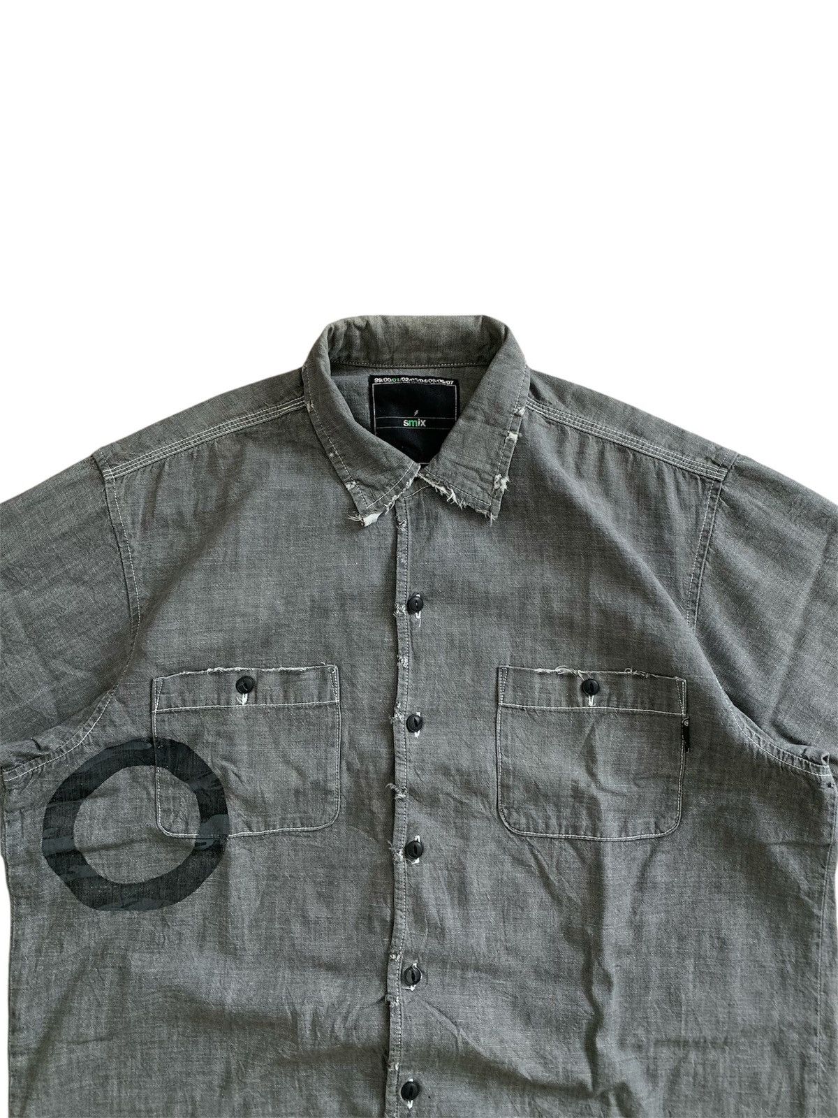 Neighborhood Neighborhood 2001 Smix Denim Shirt Size US M / EU 48-50 / 2 - 3 Thumbnail