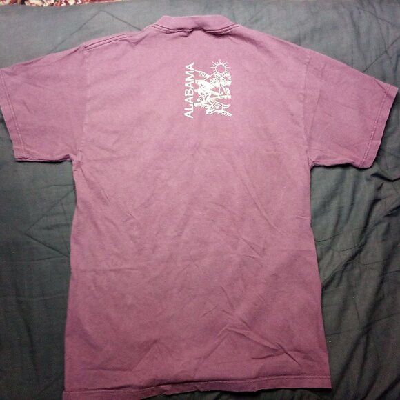 Band Tees × Vintage Vintage Alabama Cowboy Boots Graphic T-Shirt Size US M / EU 48-50 / 2 - 5 Thumbnail