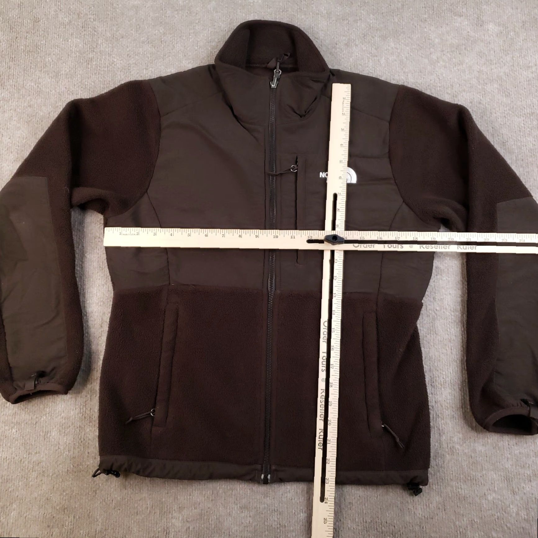 The North Face North Face Denali Jacket Womens Small Brown Fleece Full Zip Outdoors Hiking Size S / US 4 / IT 40 - 2 Thumbnail