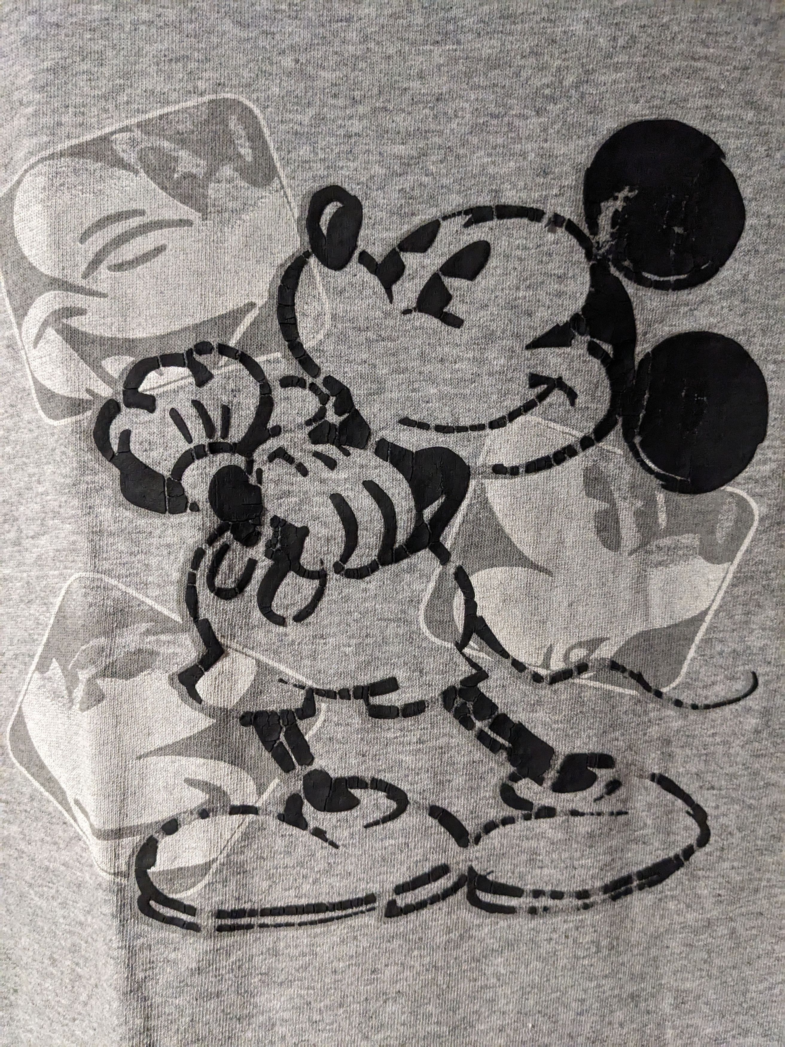 Disney × Vintage Vintage 90s Disney Store Exclusive Mickey Mouse T-Shirt Size US XL / EU 56 / 4 - 2 Thumbnail