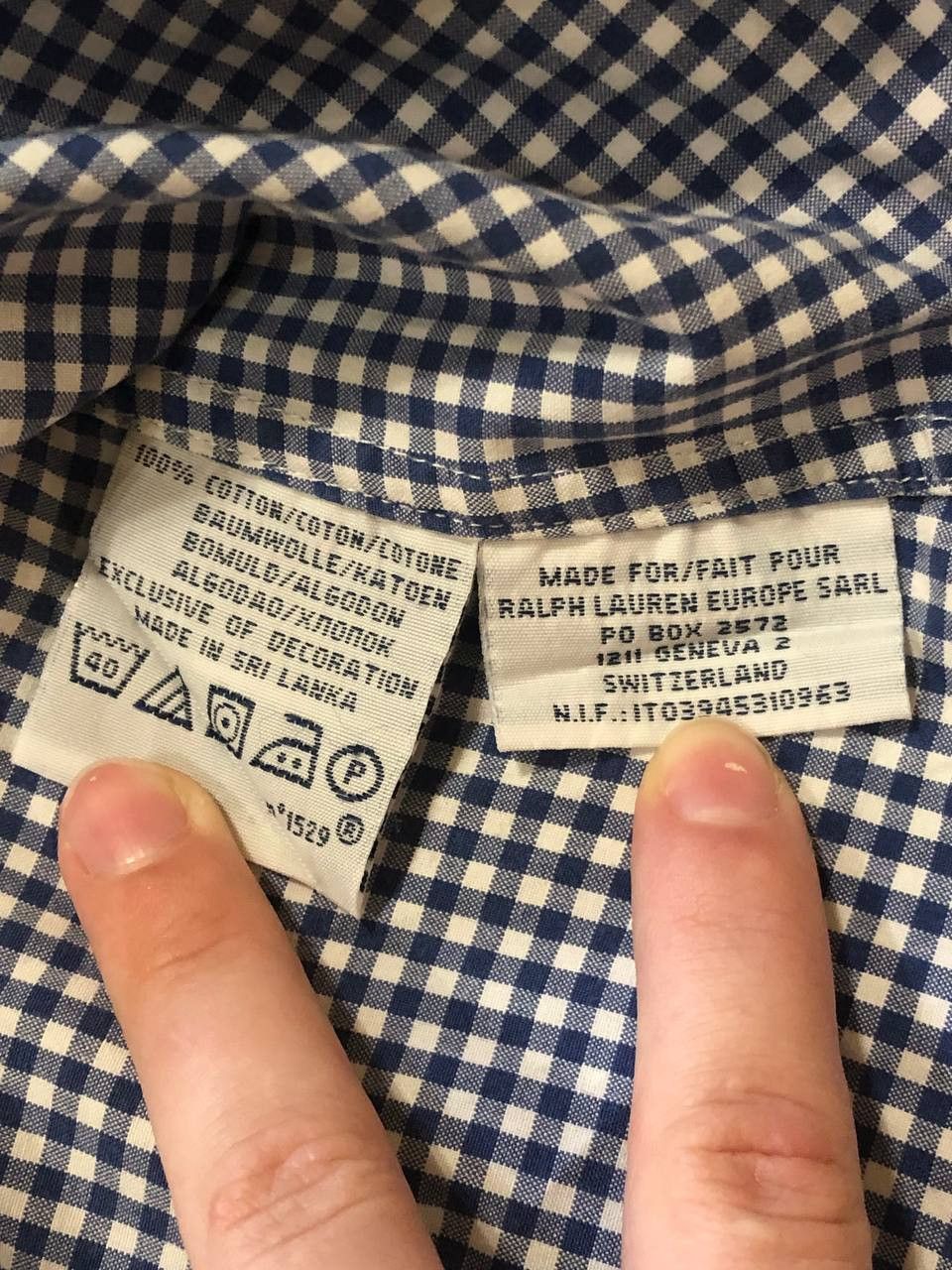 Polo Ralph Lauren Ralph Lauren Polo Long Sleeve Button-Down Oxford Shirt (L) Size US L / EU 52-54 / 3 - 4 Thumbnail