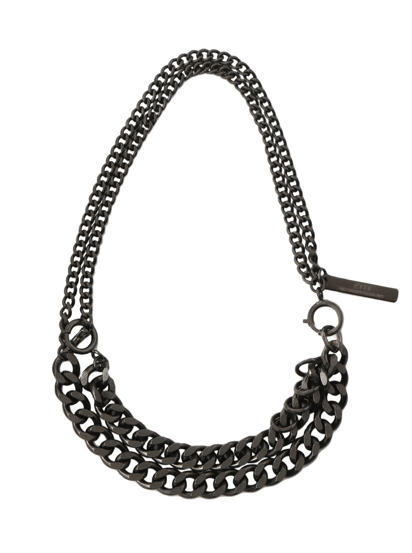 Yohji Yamamoto Yohji Yamamoto 6-WAY CURVED CHAIN BRACELET NECKLACE Size ONE SIZE - 7 Thumbnail