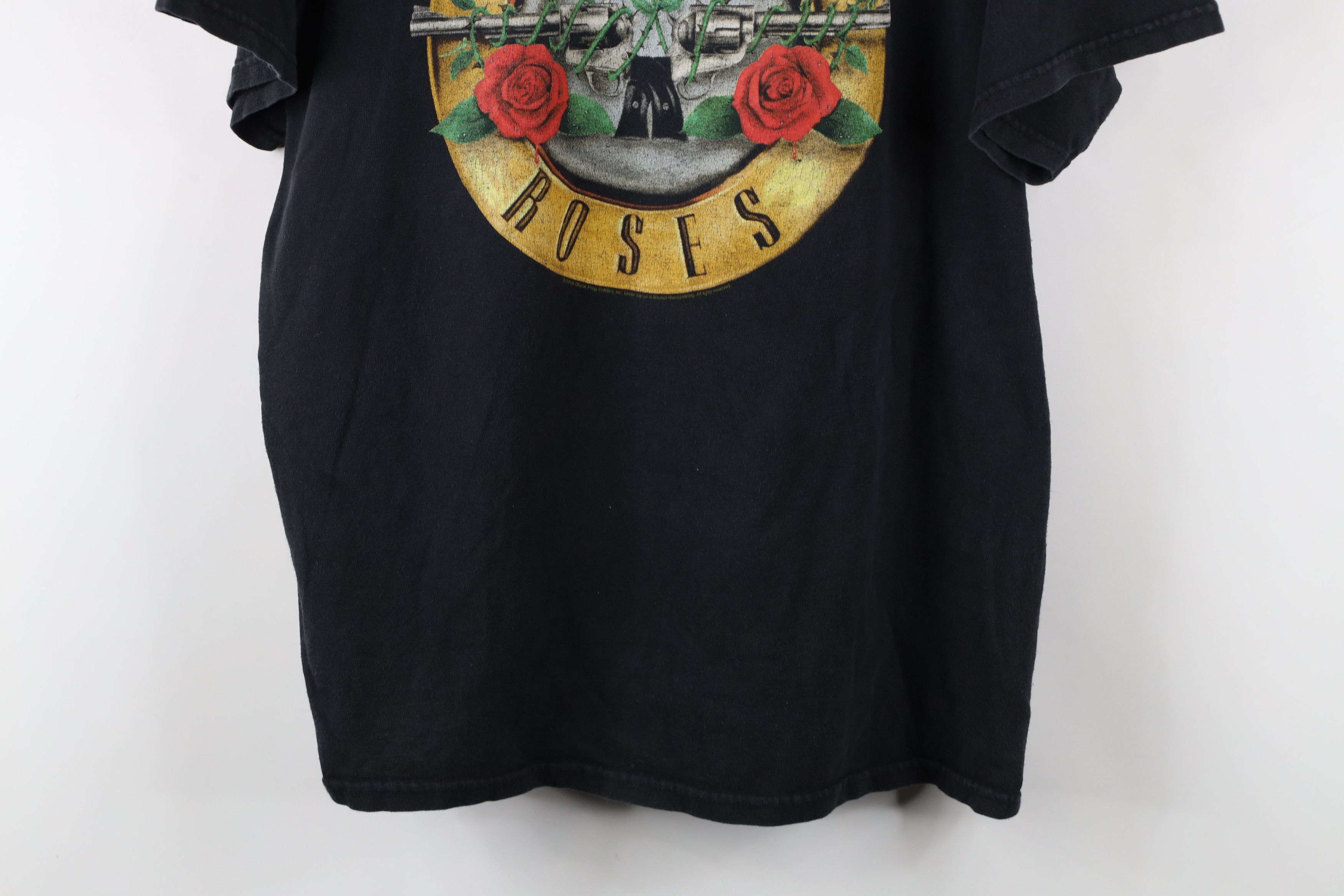 Vintage Retro Y2K Spell Guns n Roses Band Short Sleeve T-Shirt Black Size US XL / EU 56 / 4 - 3 Thumbnail