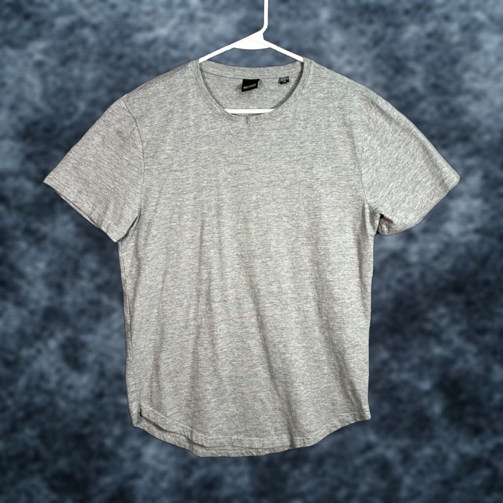 ONLY & SONS ONLY & SONS Mens L Gray Short Sleeve Crew Neck T-Shirt Cotton Casual Size US L / EU 52-54 / 3 - 1 Thumbnail