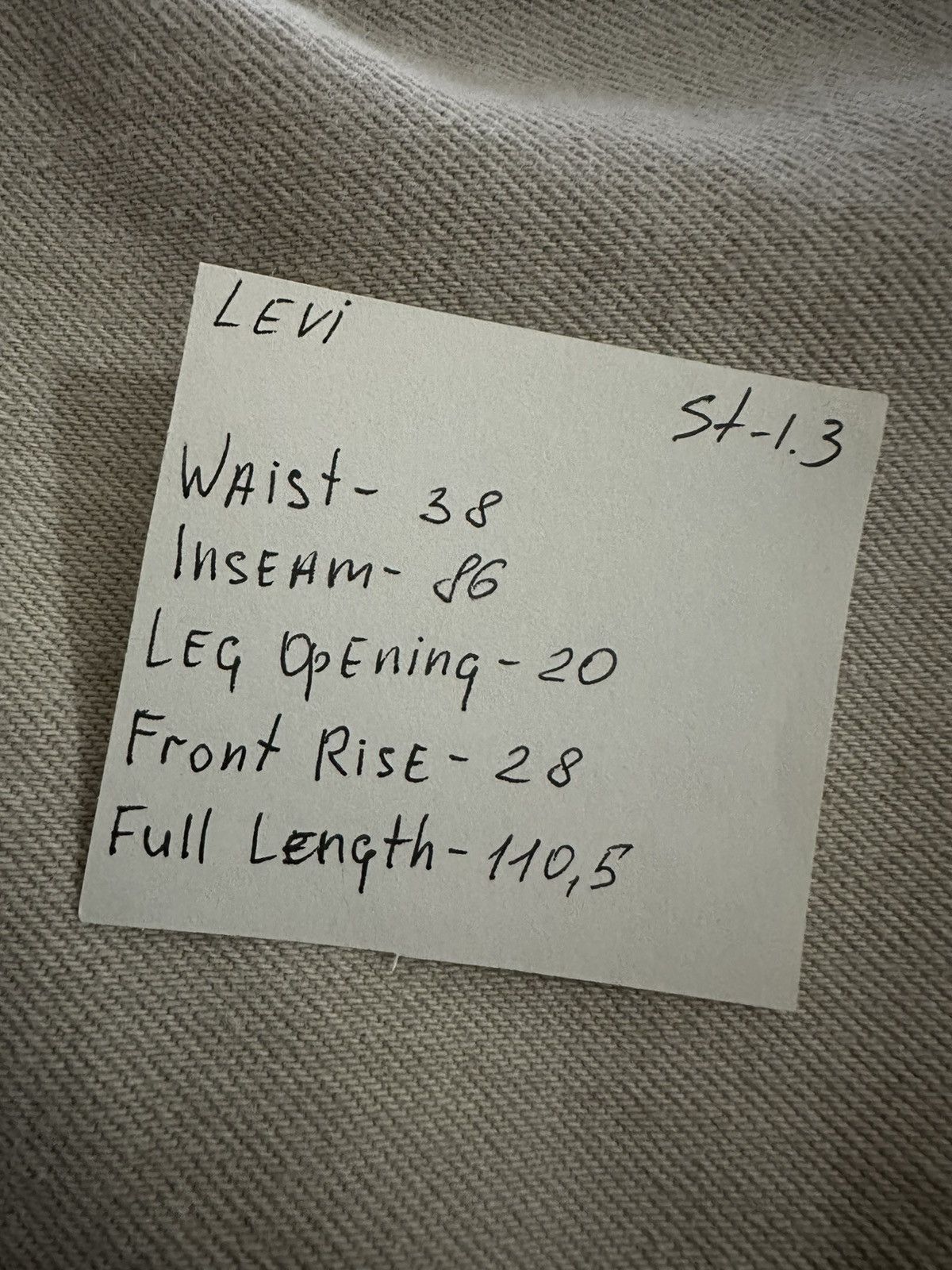 Levi's 31/34 Crazy Vintage 90s Levi’s 501 Jeans Light Wash Tapered Size US 31 - 14 Thumbnail