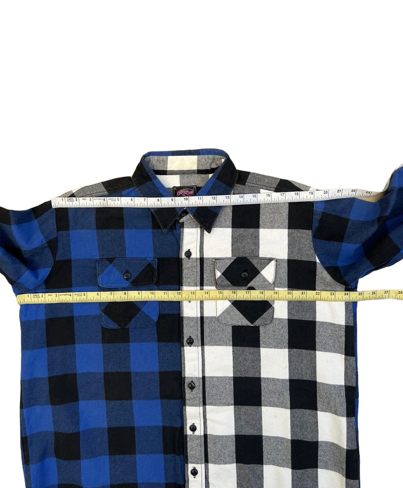 Japanese Brand Japan Brand ROTAR Thick Oversize Cyberpunk Flannel Shirt Size US M / EU 48-50 / 2 - 3 Thumbnail