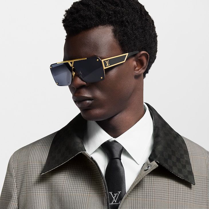 Louis Vuitton Evidence Square Sunglasses Size ONE SIZE - 2 Thumbnail