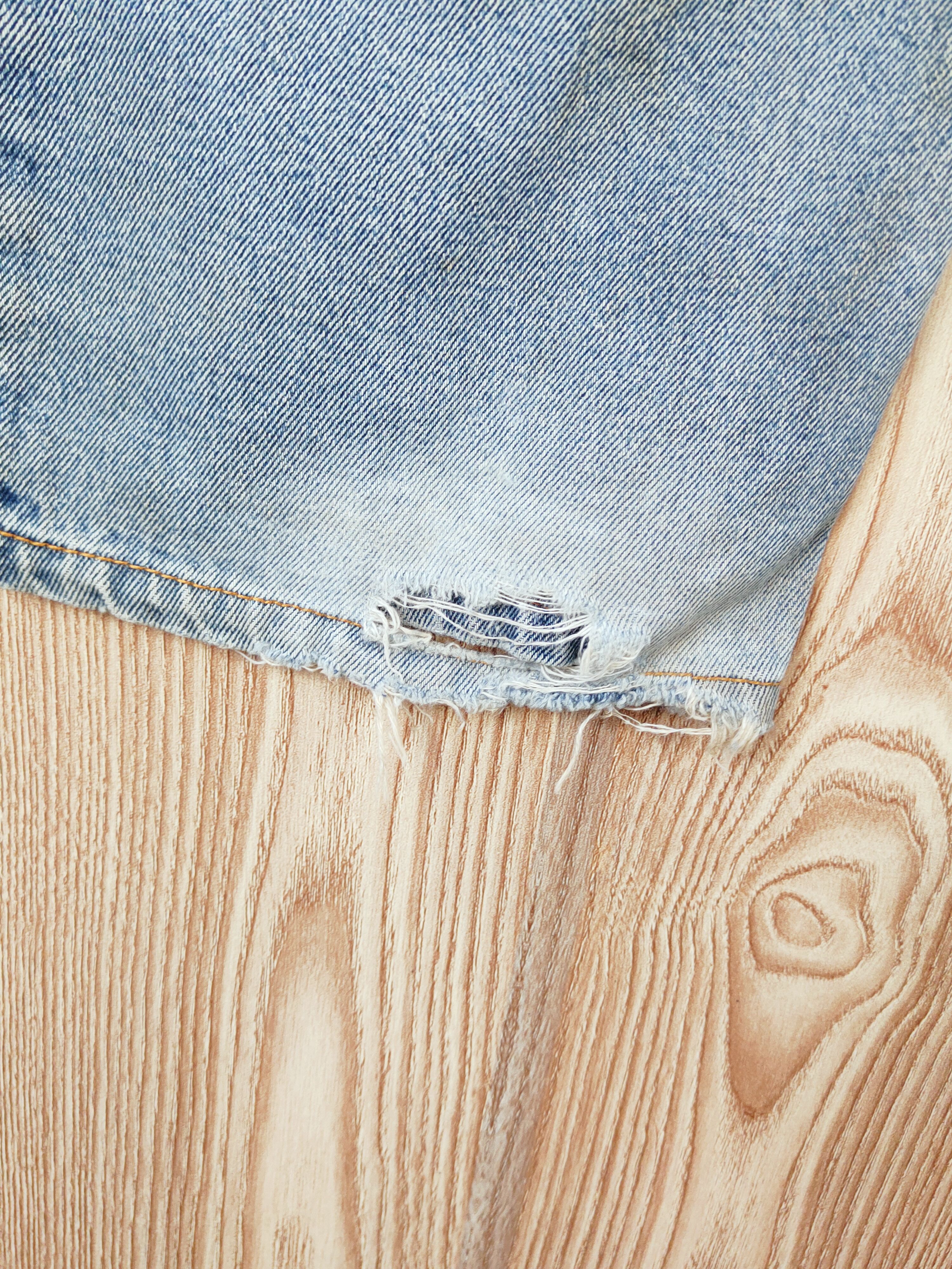 Japanese Brand Japanese Brand Blue Faded Distressed Ripped Jeans #W948 Size US 34 / EU 50 - 9 Thumbnail