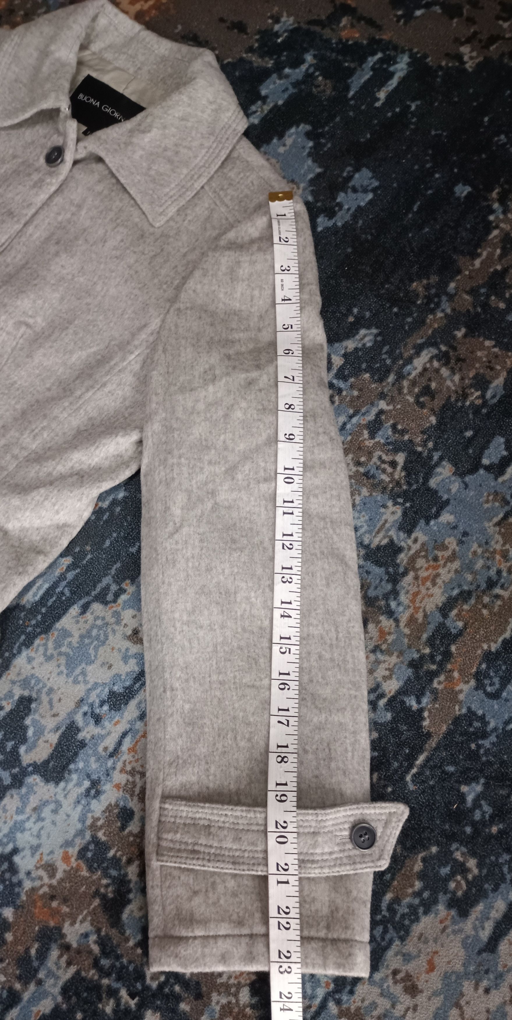 Japanese Brand Vintage🔥 Buano Giornata Wool Cot Size US S / EU 44-46 / 1 - 11 Thumbnail