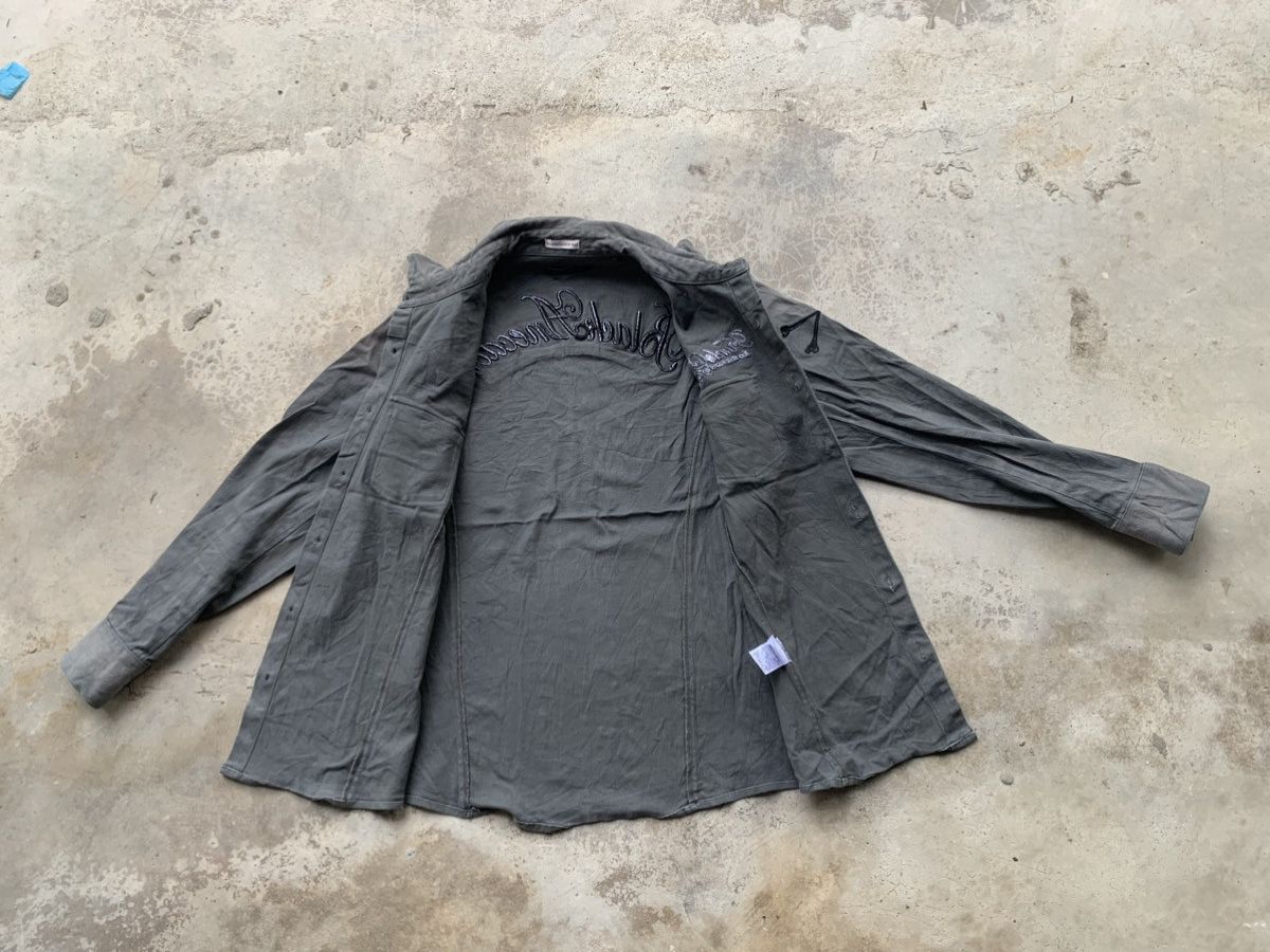 Japanese Brand Real Master Black Anecdote Flannel Style Size L / US 10 / IT 46 - 7 Thumbnail
