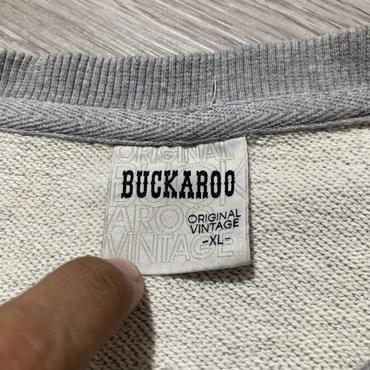 20471120 2000s Buckaro Jeans Logo Font Poem Crewneck Punk Style Size US L / EU 52-54 / 3 - 14 Thumbnail