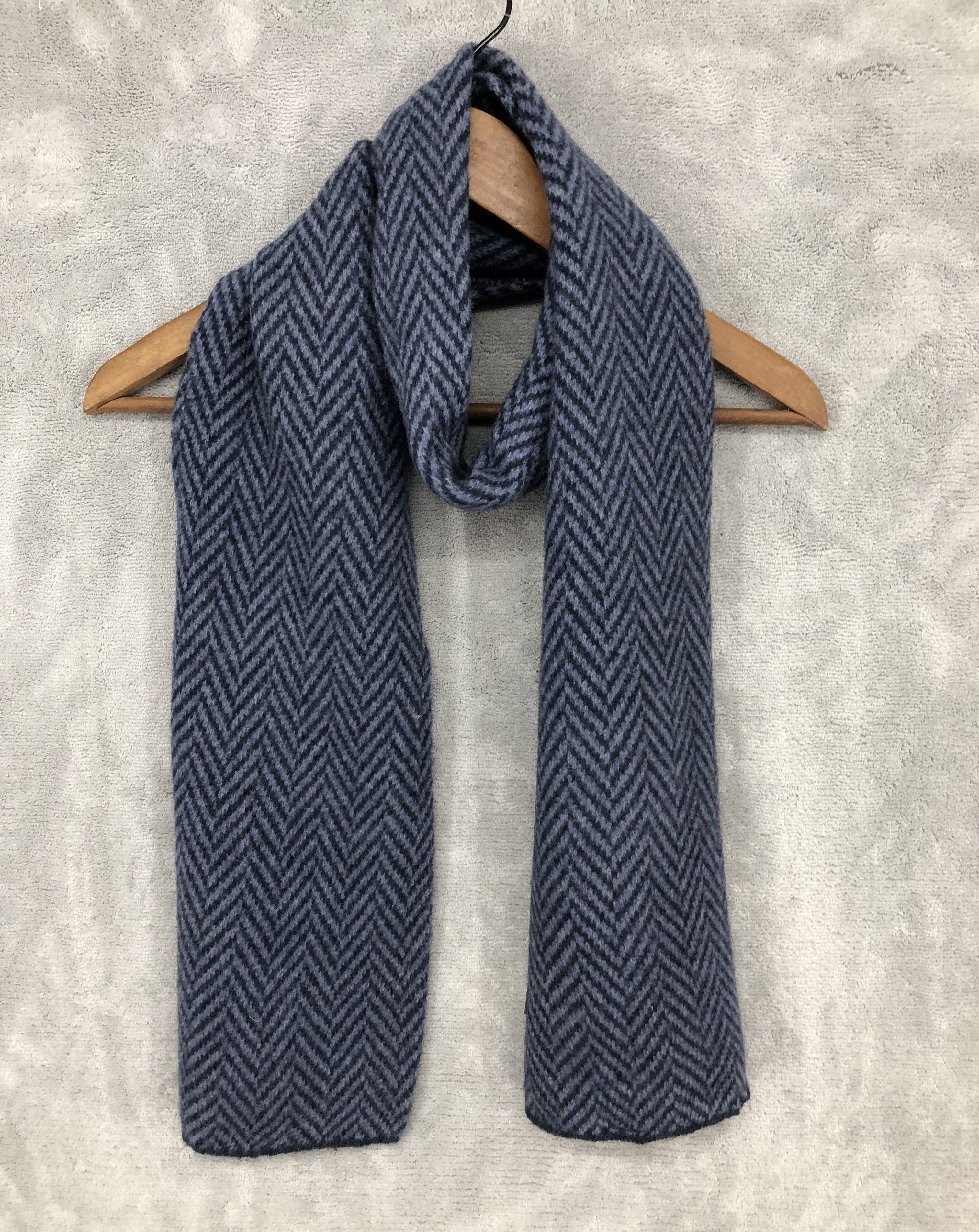 Gap Blue Wool Scarf Muffler Neck Scarf
