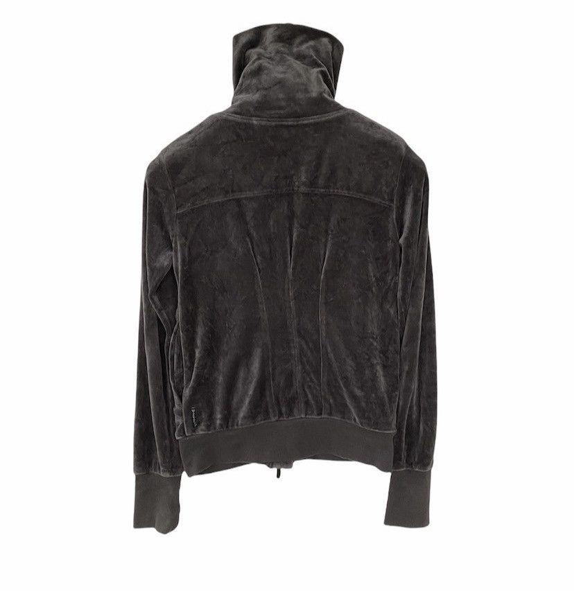 Armani Vintage Armani Button Up Velvet Cropped Jacket Size S / US 4 / IT 40 - 3 Thumbnail