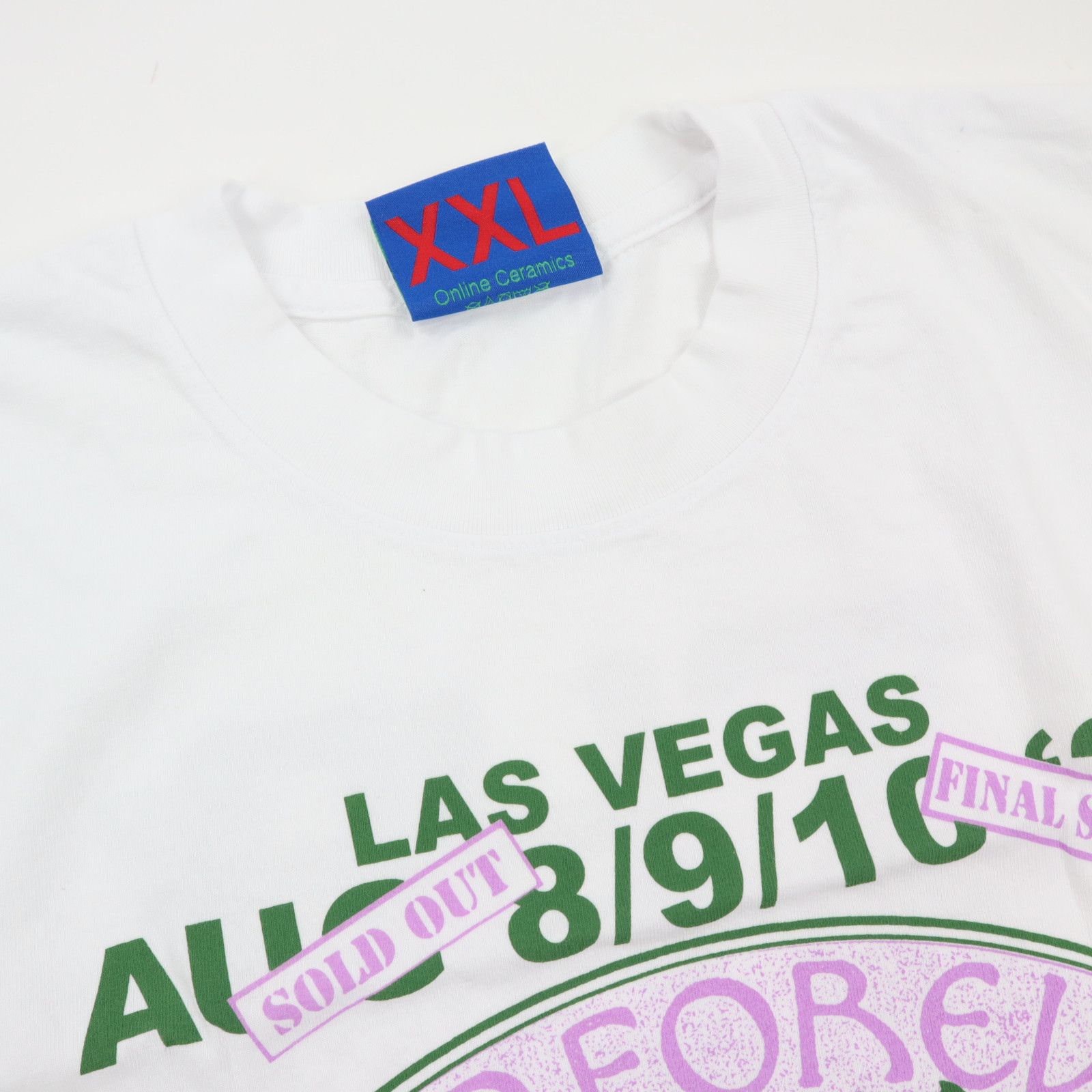 Band Tees × Online Ceramics Online Ceramics Las Vegas Dead Forever Final Shows T-shirt Size US XXL / EU 58 / 5 - 3 Thumbnail