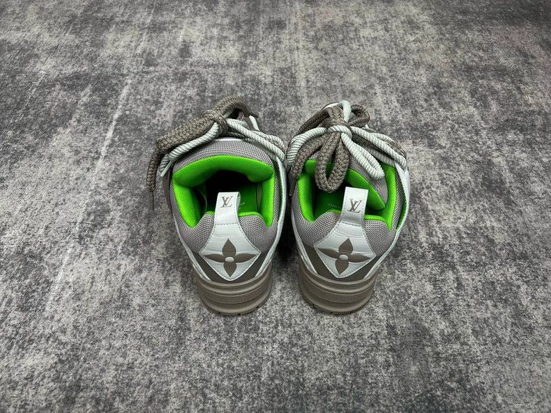 Louis Vuitton Louis Vuitton SKATE grey-green board shoes Size US 6.5 / EU 39-40 - 3 Thumbnail