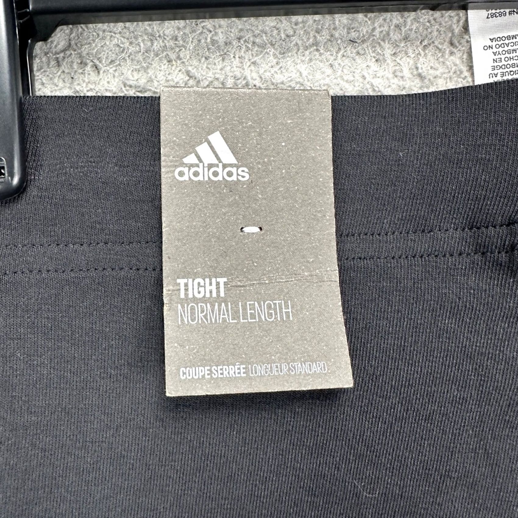 Adidas Adidas Womens Legging Pants XS Black Stretch Exercise Workout Pull On Fitted NEW Size 26" / US 2 / IT 38 - 7 Thumbnail