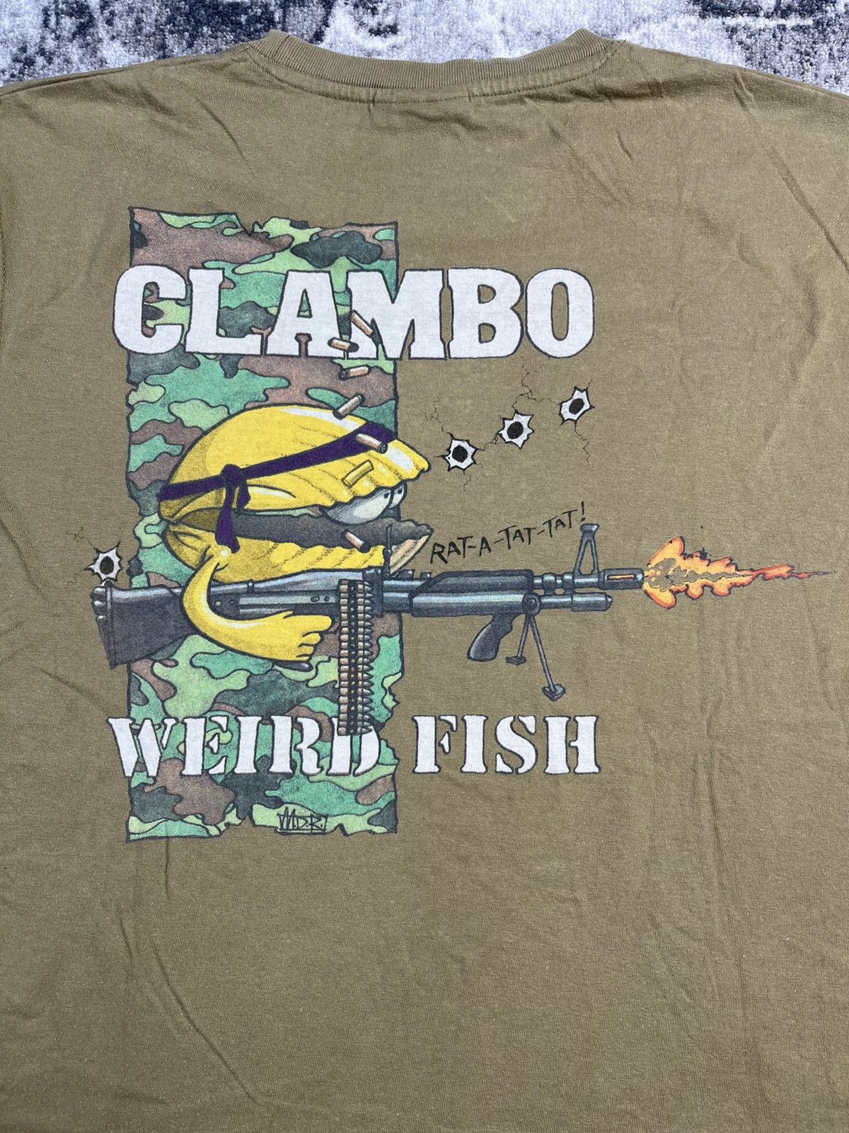 Other Clambo Weird Fish T Shirt Size US M / EU 48-50 / 2 - 9 Thumbnail