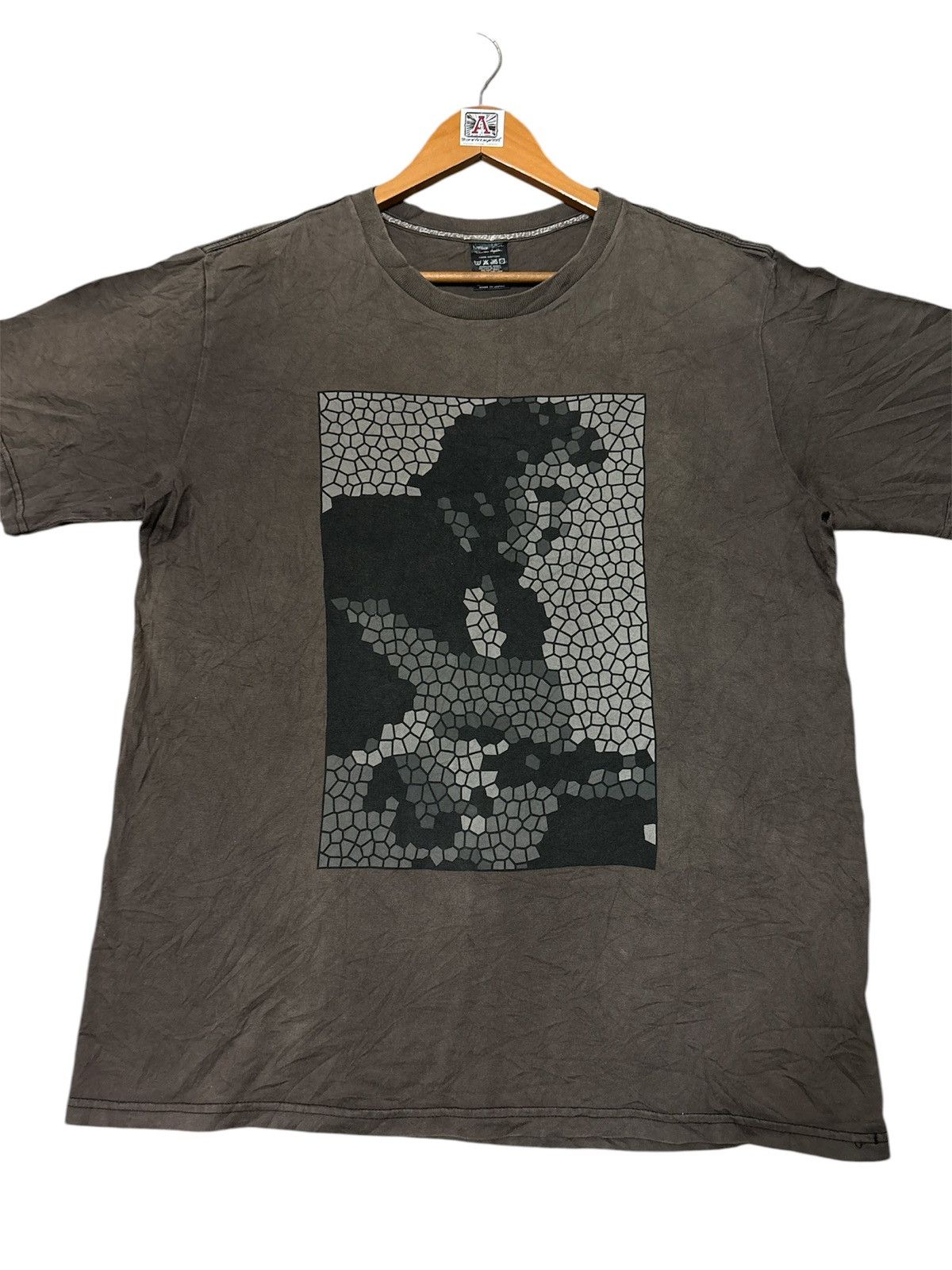 Number (N)ine ‼️RARE‼️NUMBER (N)INE JOHNNY CASH MOSAIC TSHIRT TEE💥 Size US L / EU 52-54 / 3 - 4 Thumbnail