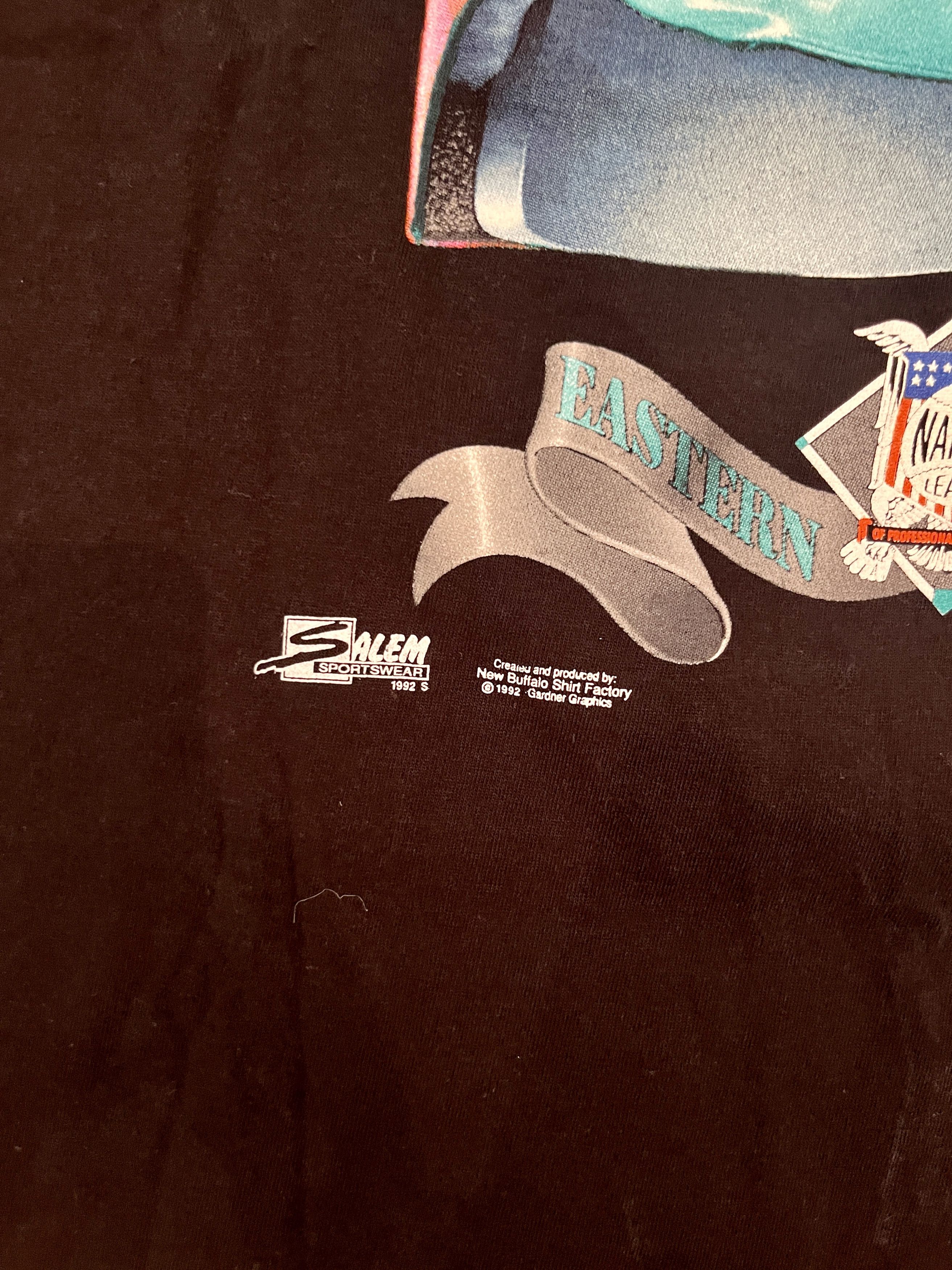 Vintage Vintage 1992 Florida Marlins Salem T-Shirt XL Single Stitch Size US XL / EU 56 / 4 - 4 Thumbnail