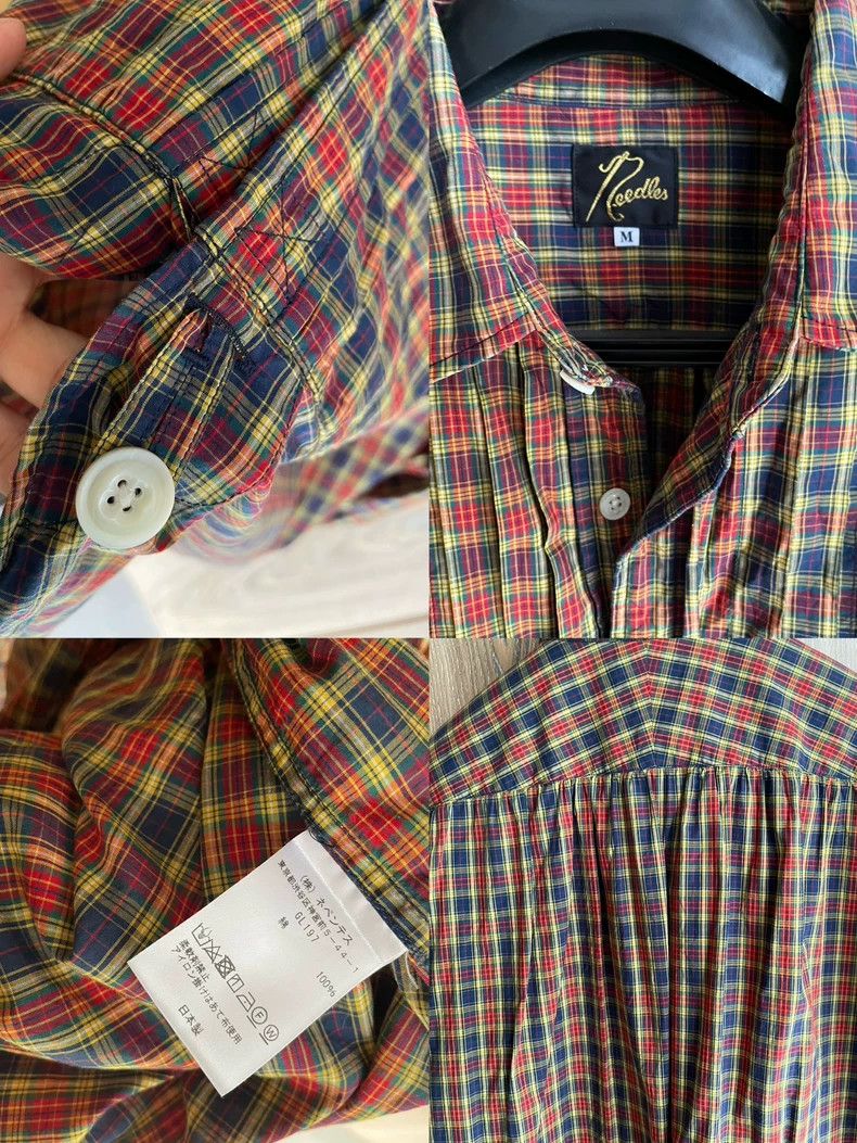 Needles Needles SUNSEA Check Shirt - dmc Size US M / EU 48-50 / 2 - 1 Thumbnail