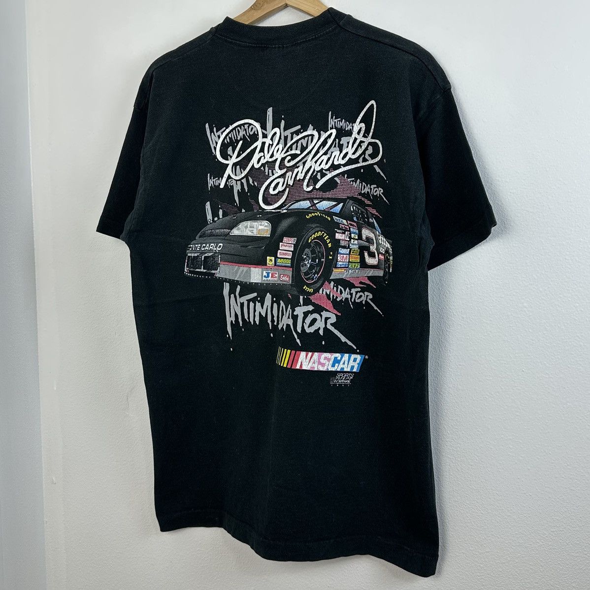 Chase Authentics × NASCAR × Vintage Vintage Dale Earnhardt T Shirt Sports Images L Intimidator Size US L / EU 52-54 / 3 - 3 Thumbnail