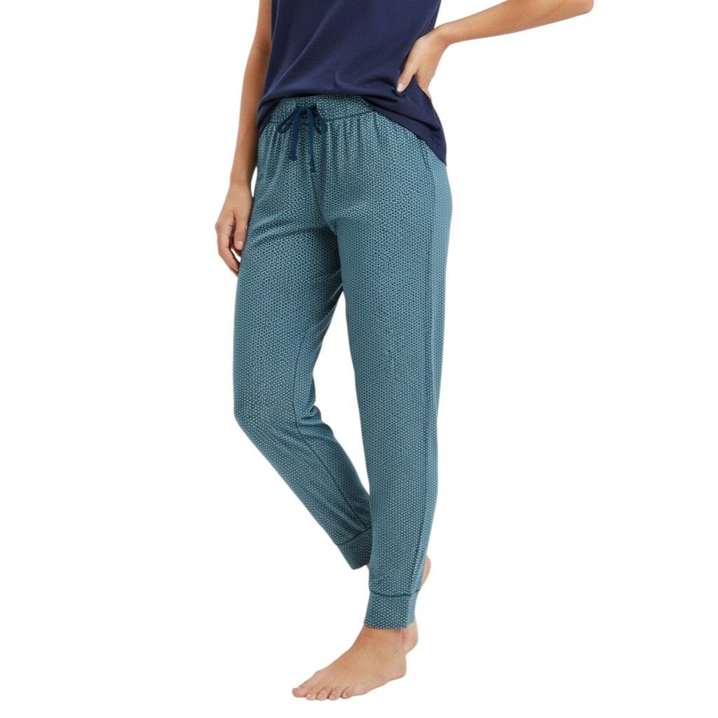 Jockey Jockey Soft Essentials Jogger Blue Cove Geo, S Size 26" / US 2 / IT 38 - 1 Thumbnail