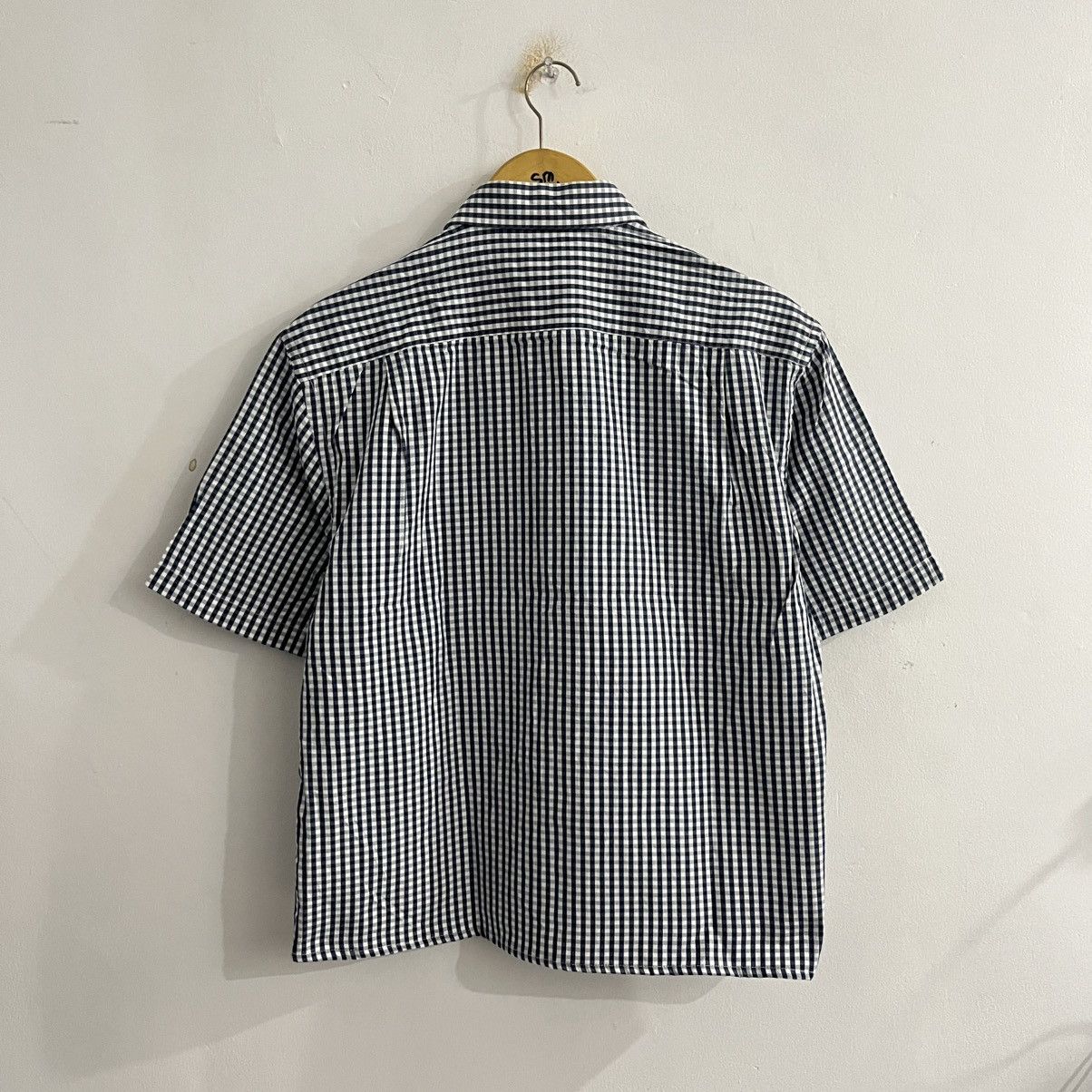 Japanese Brand Caprino Gingham Plaid Boxy Cut Shirt Size US L / EU 52-54 / 3 - 7 Thumbnail