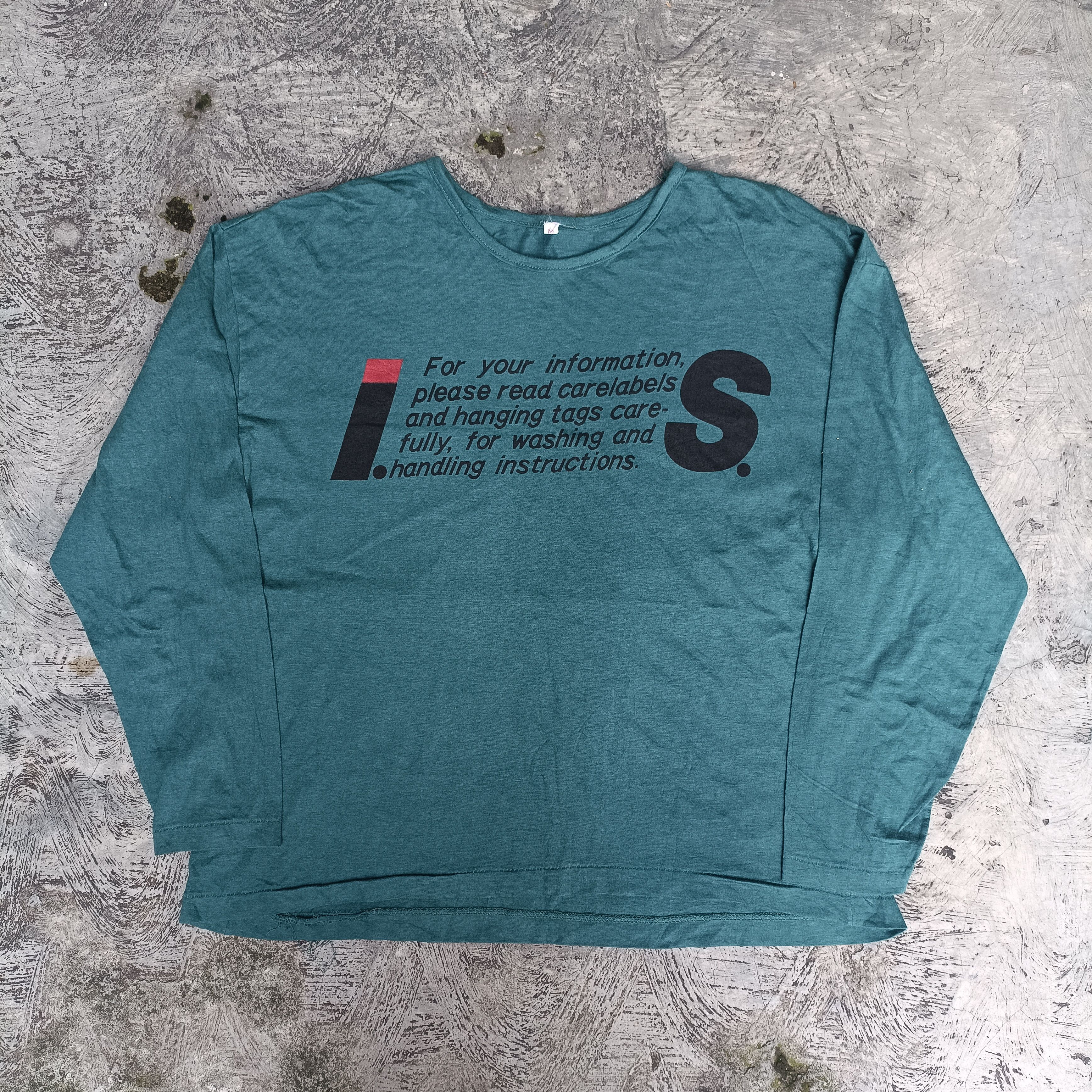 Issey Miyake 1980s Vintage Issey Miyake Long Sleeve Green Rare Size M / US 6-8 / IT 42-44 - 1 Thumbnail